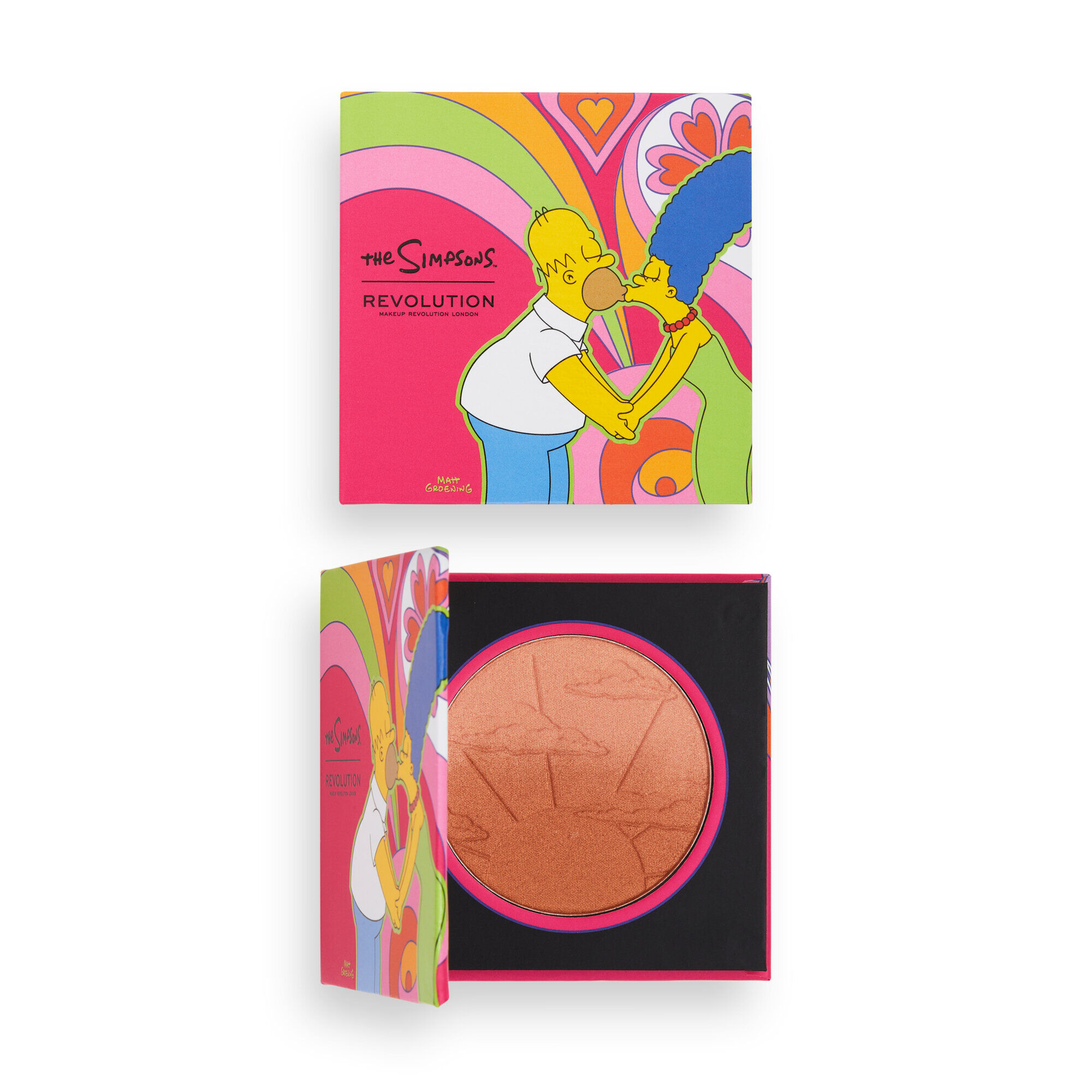 Makeup Revolution The Simpsons Summer of Love Sunshine Ombre Highlighter