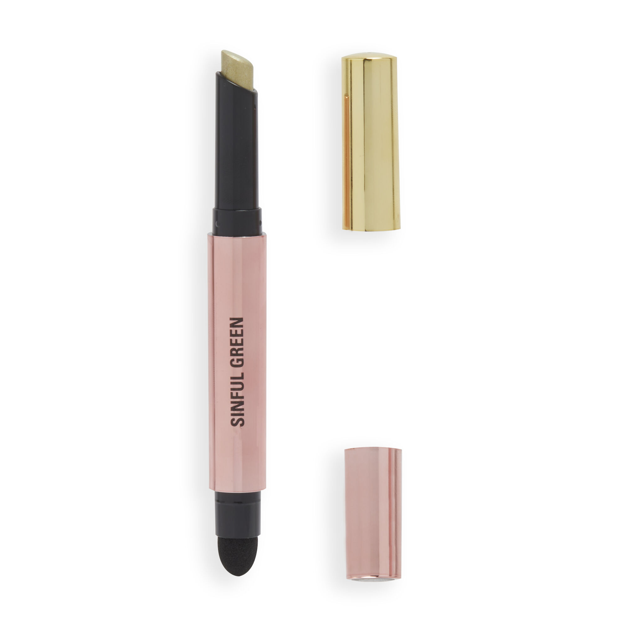 Makeup Revolution Lustre Wand Eyeshadow Stick Sinful Green