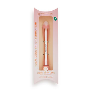 Makeup Revolution Create Seamless Finish Double Ended Foundation Brush R28