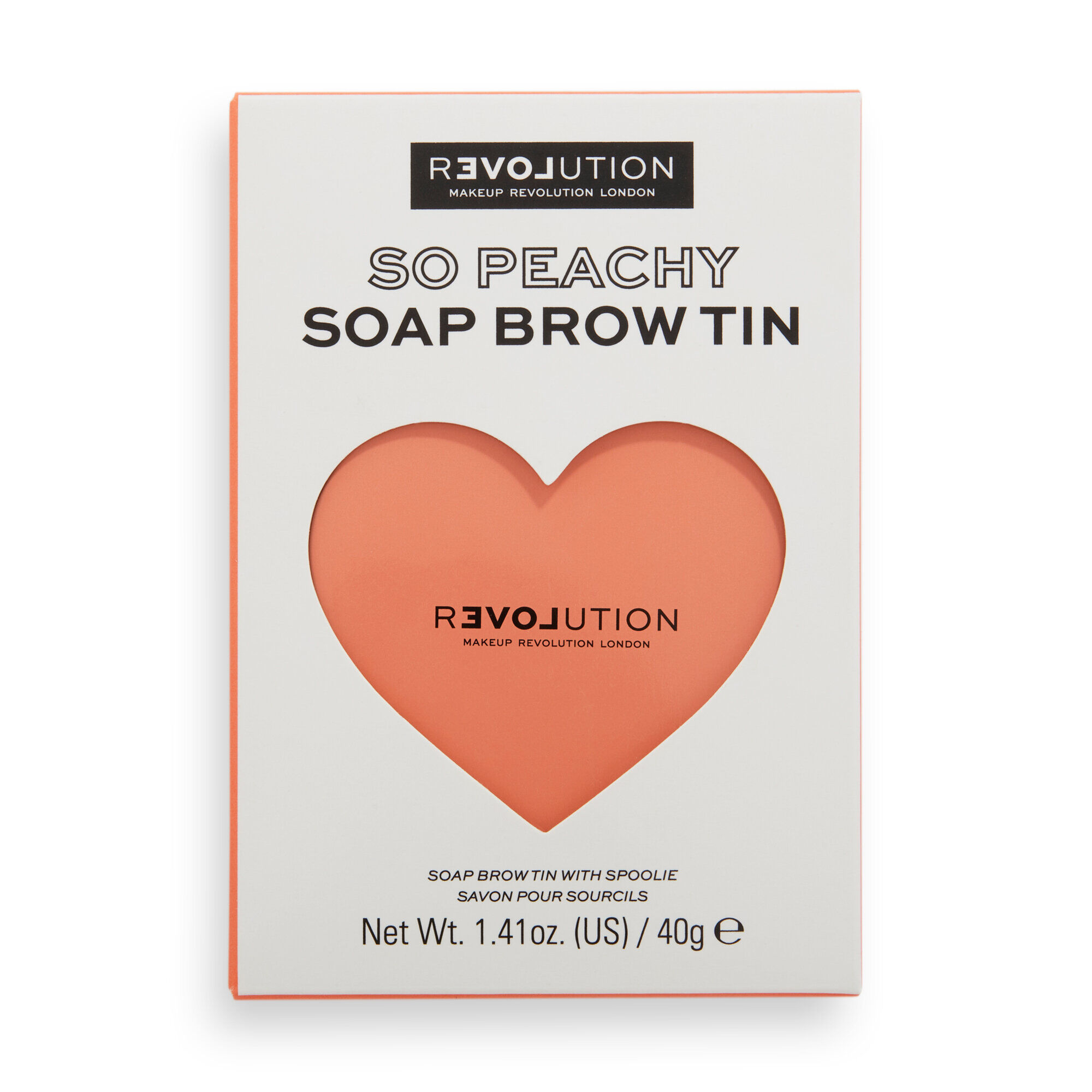 Relove by Revolution So Peachy Soap Brow Tin