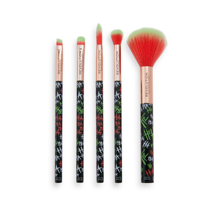The Joker™ X Makeup Revolution Put on a Happy Face Brush Set