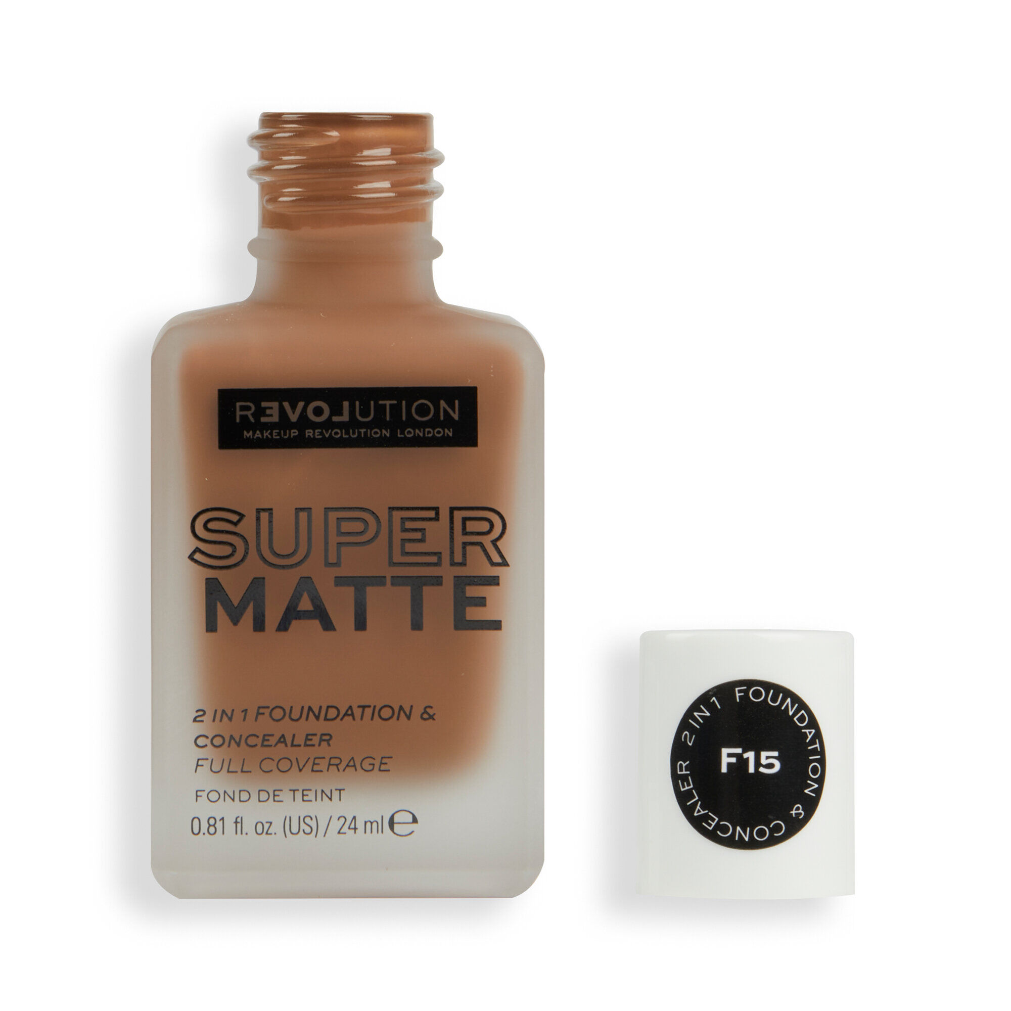 Relove by Revolution Supermatte Foundation F15