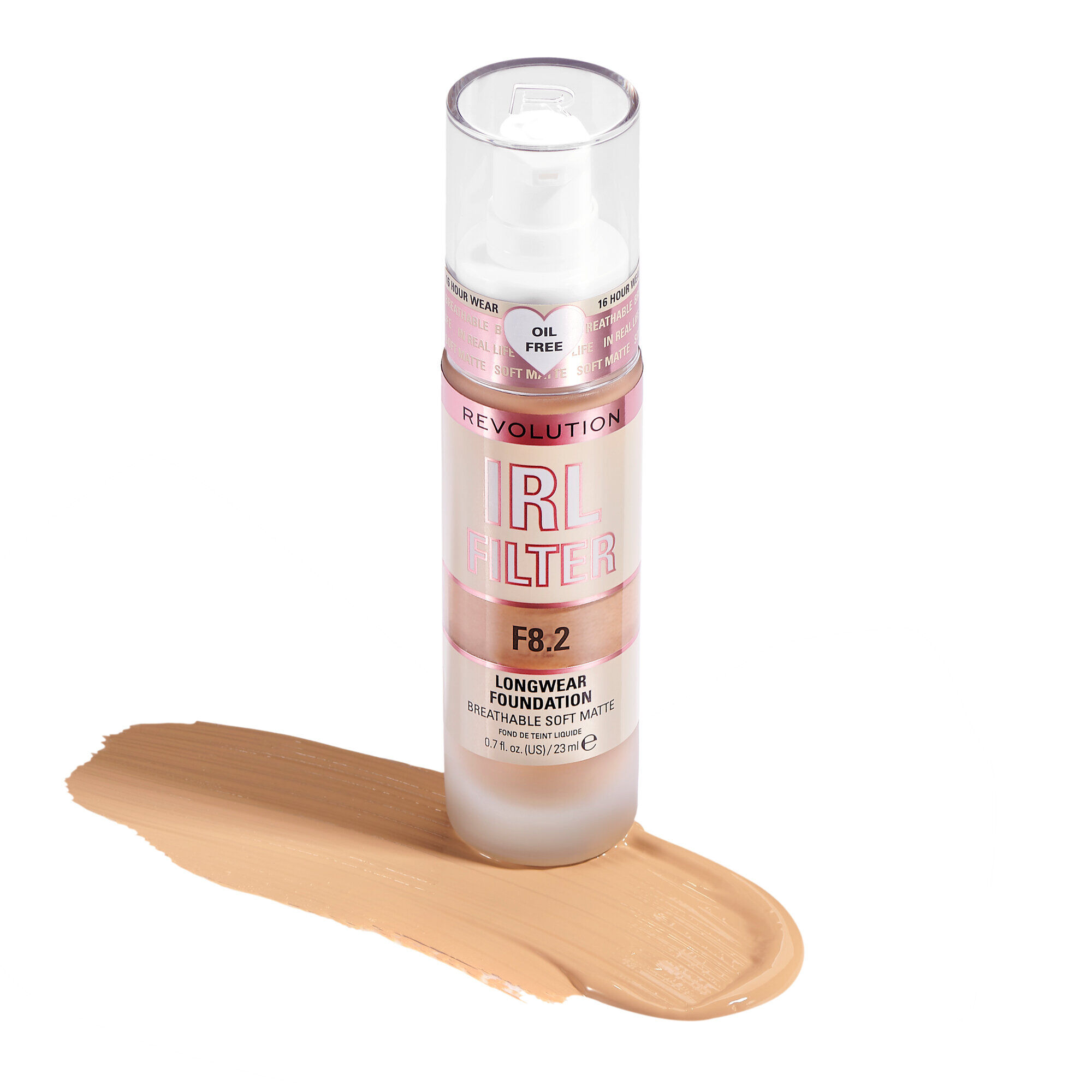 Revolution IRL Filter 16H Longwear Soft Matte Foundation F8.2