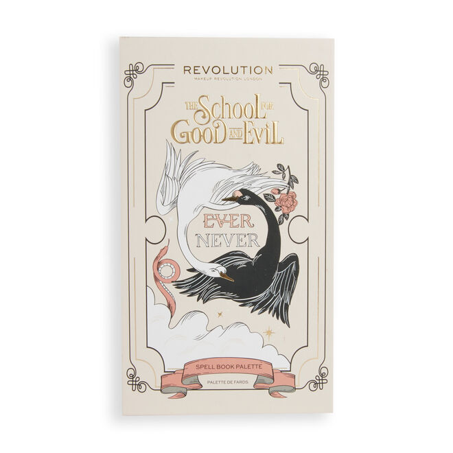 The School For Good & Evil x Makeup Revolution Spell Book Eyeshadow Palette