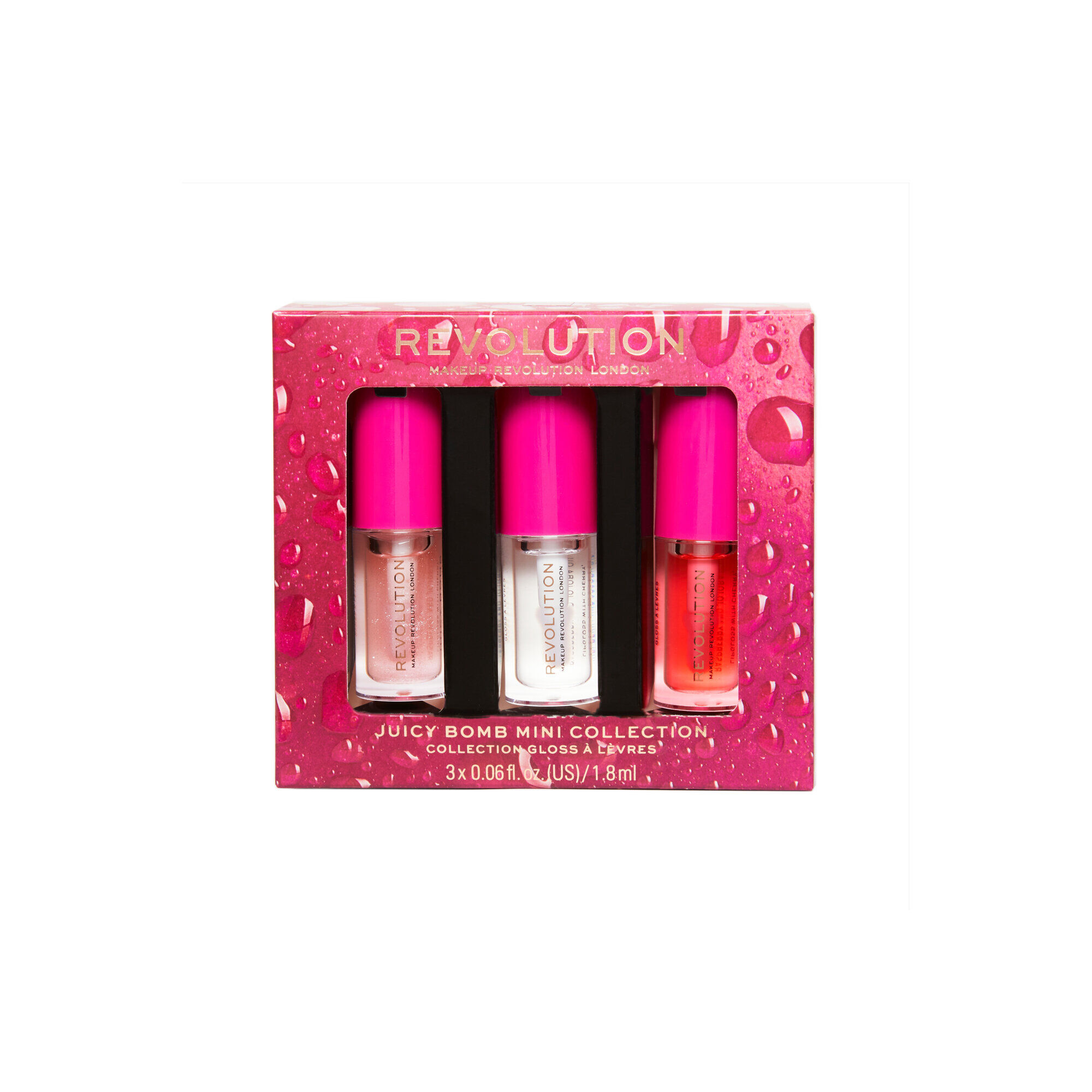 Makeup Revolution Juicy Bomb Lip Gloss Mini Set Revolution Beauty
