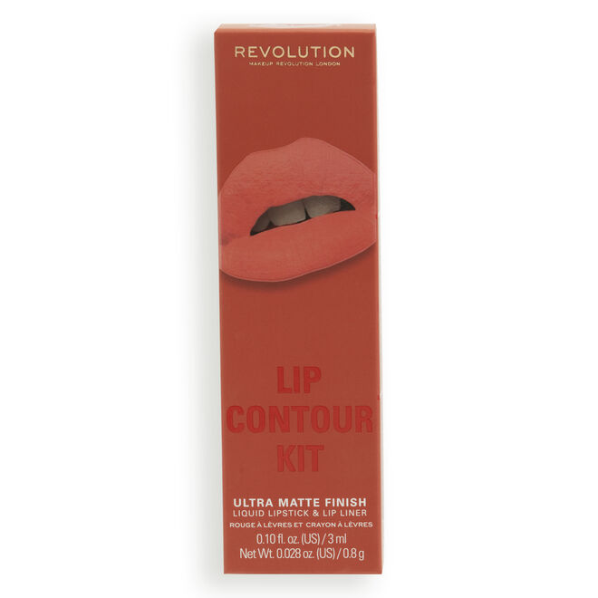Makeup Revolution Lip Contour Kit Coral Babe