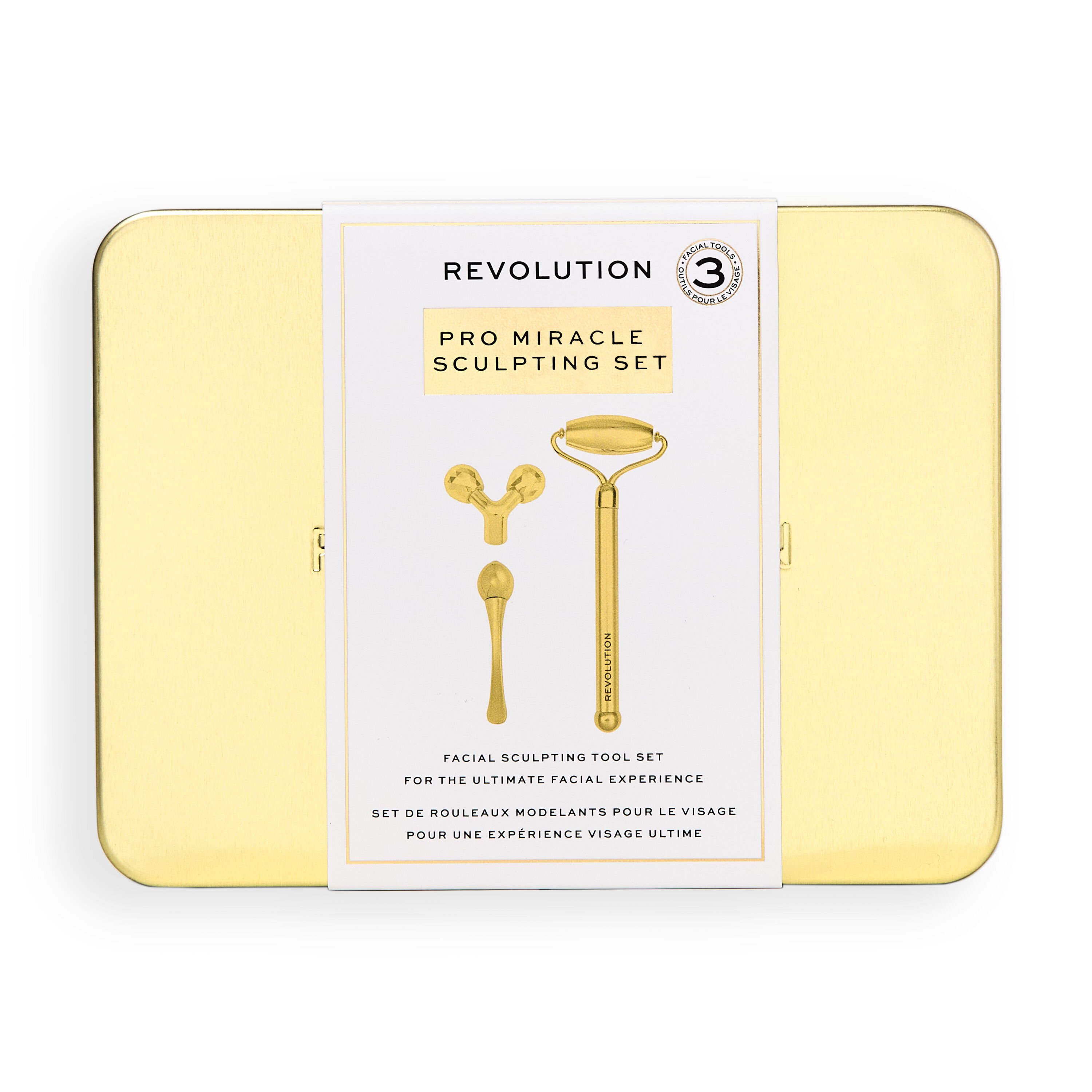 Revolution Pro Miracle Sculpting Facial Roller Set