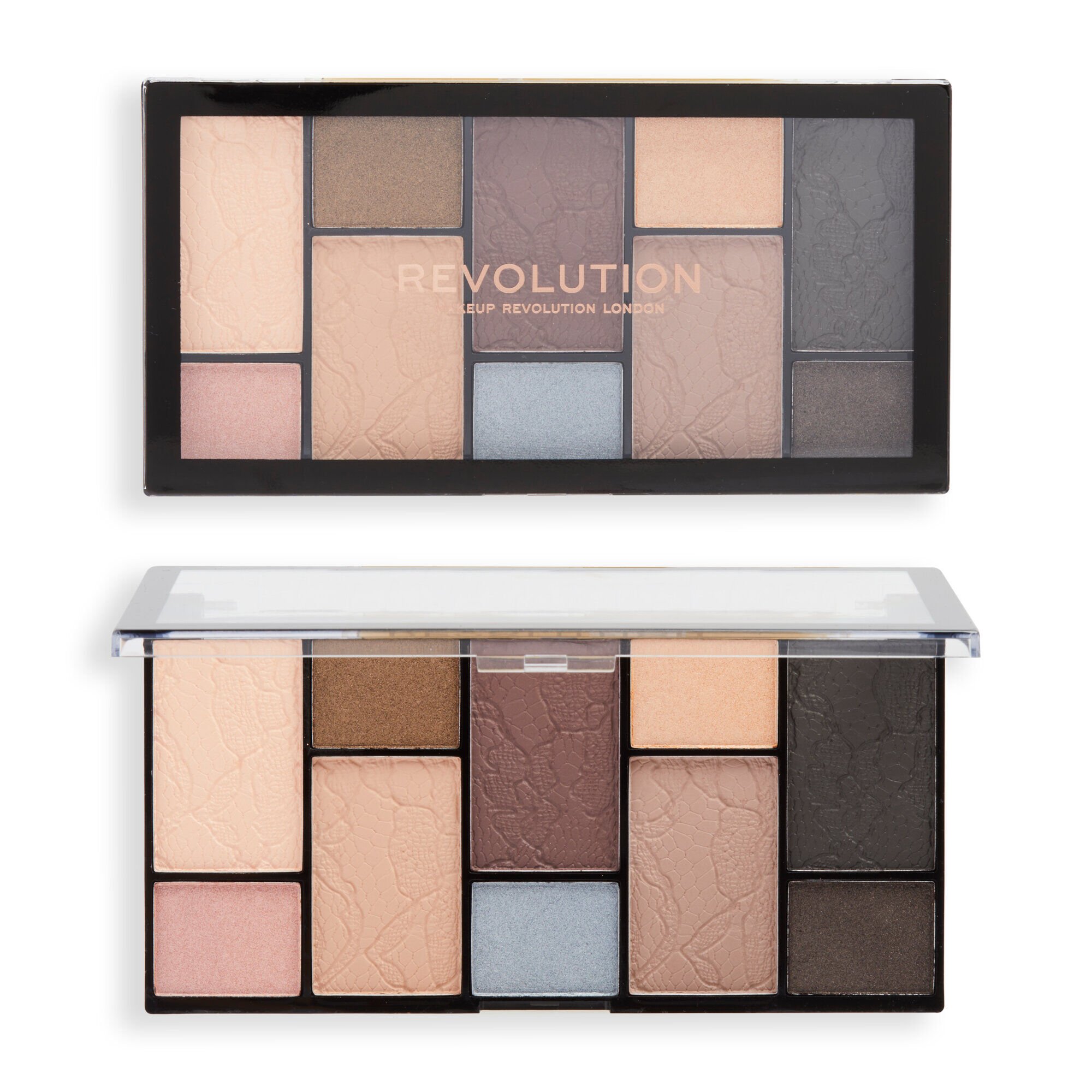 Makeup Revolution Reloaded Dimension Eyeshadow Palette Impulse Smoked