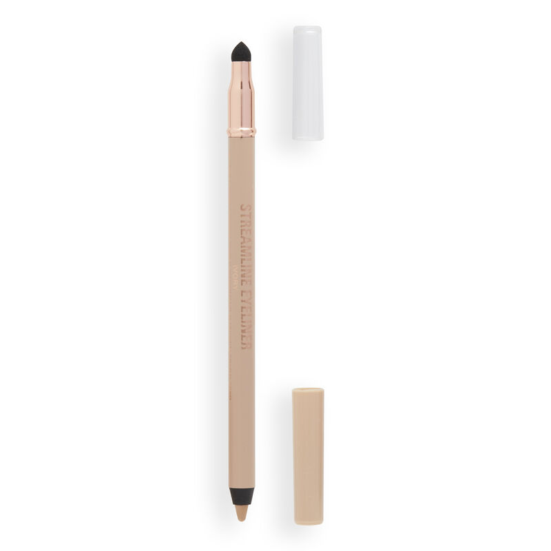 Photos - Eye / Eyebrow Pencil Makeup Revolution Streamline Waterline Eyeliner Pencil Ivory 