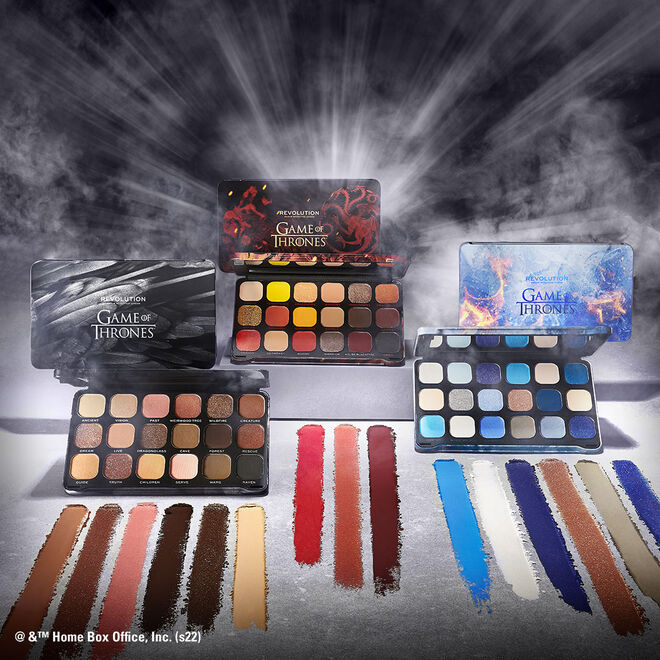 Revolution X Game of Thrones Winter is Coming Forever Flawless Shadow Palette