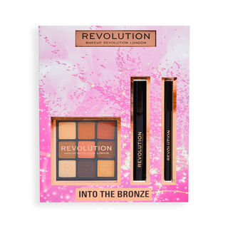Makeup Revolution Into The Bronze Eye Set Gift Set