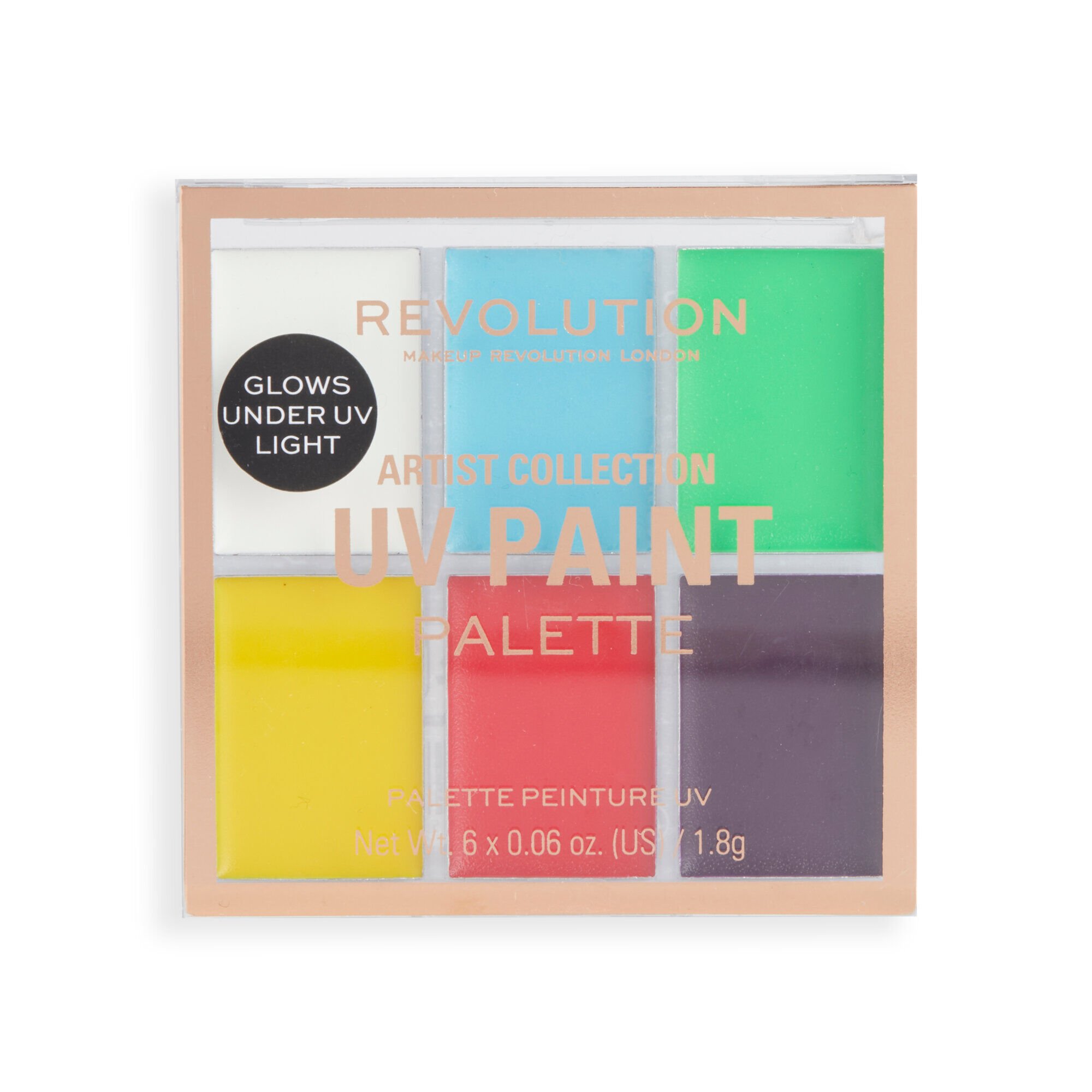 Makeup Revolution Artist Collection UV Paint Palette