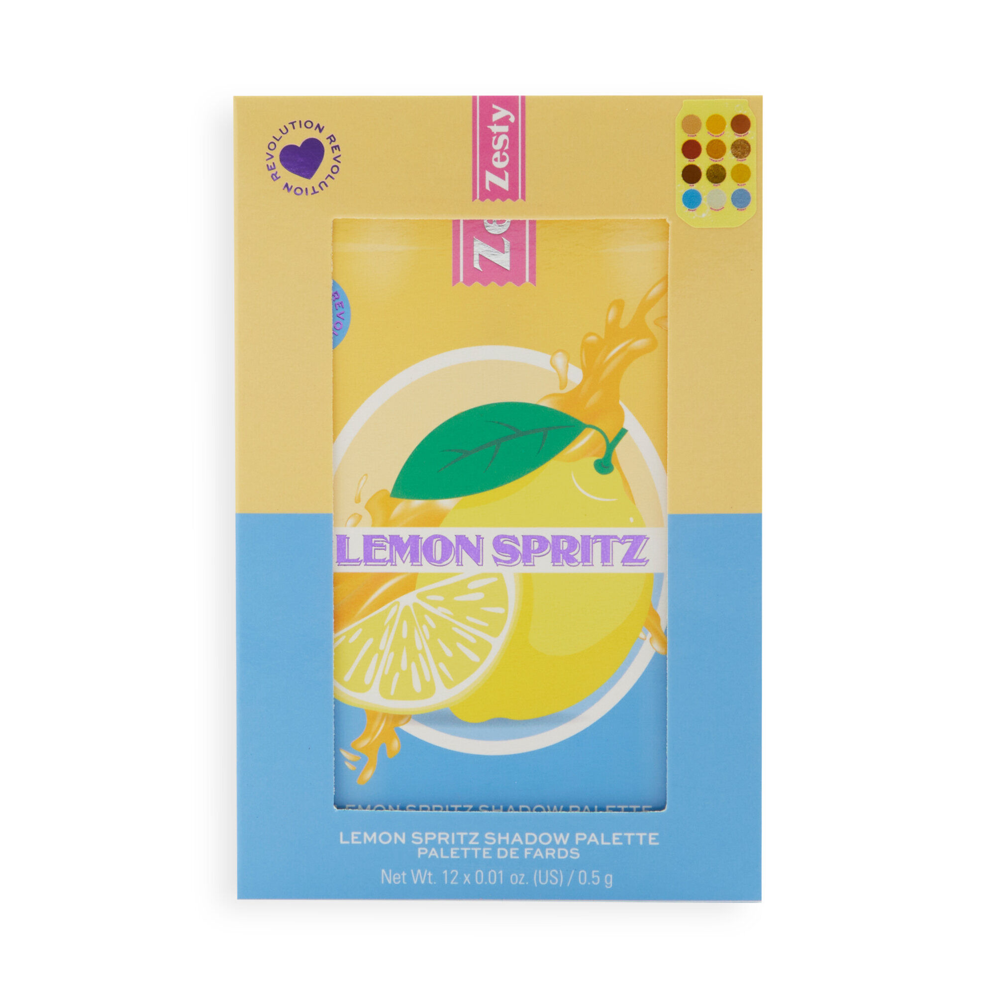 I Heart Revolution Lemon Spritz Shadow Palette