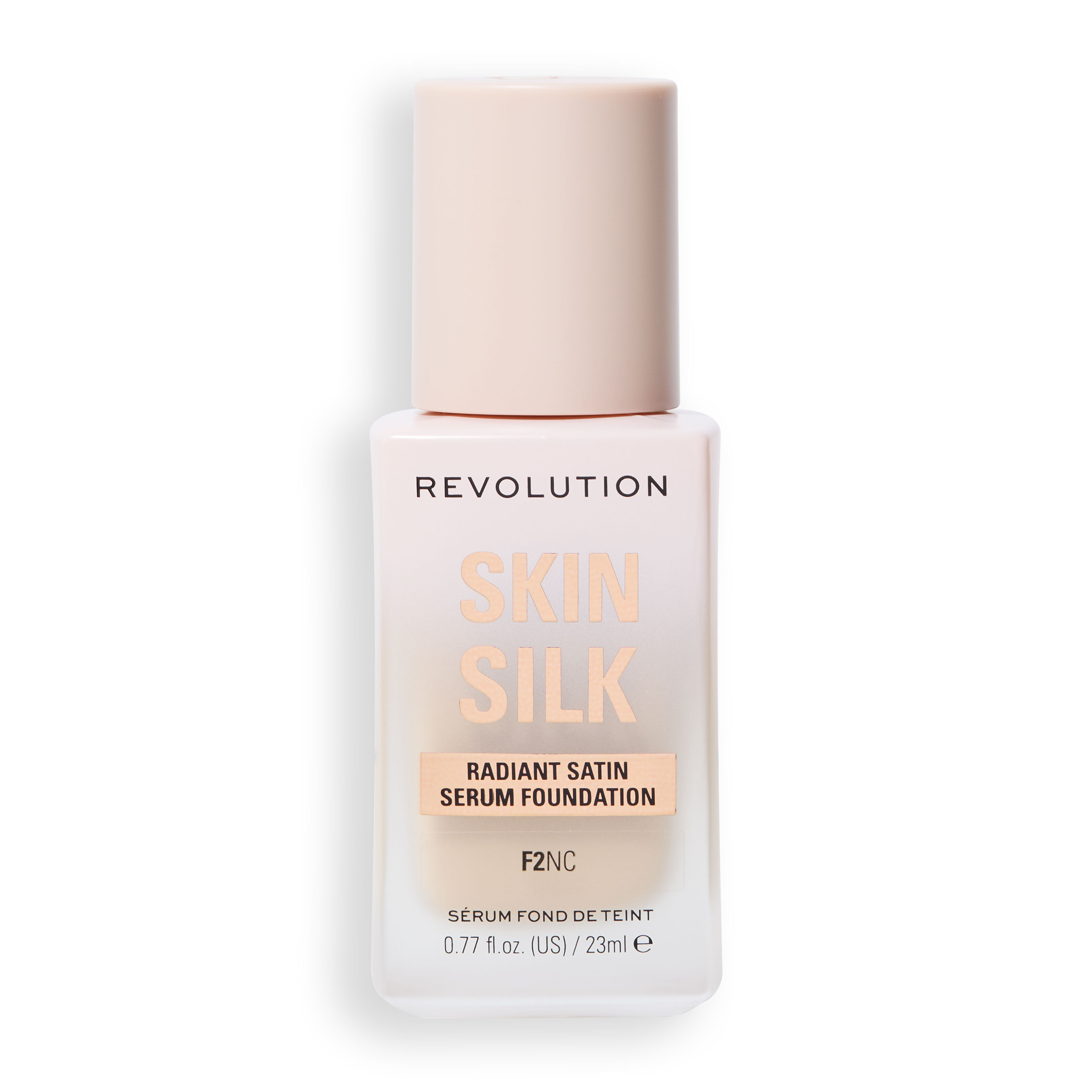 Revolution Skin Silk Radiant Satin Serum Foundation F2NC
