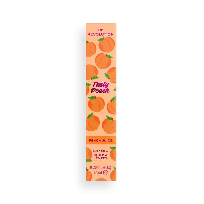 I Heart Revolution Tasty Peach Lip Oil Peach Juice