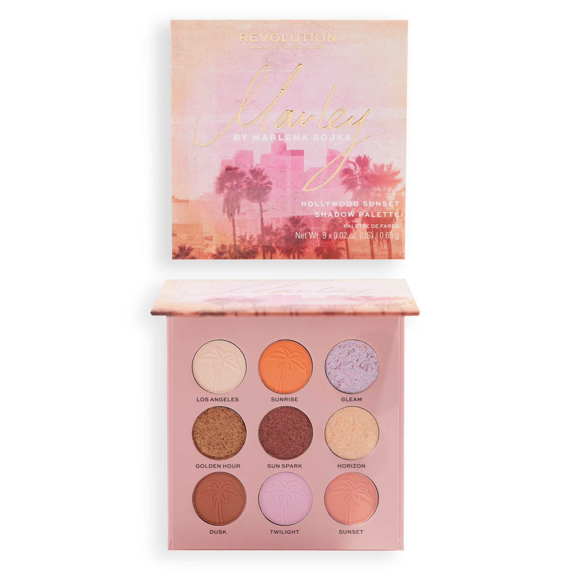Makeup Revolution x Marlena Sojka Hollywood Sunset Eyeshadow Palette