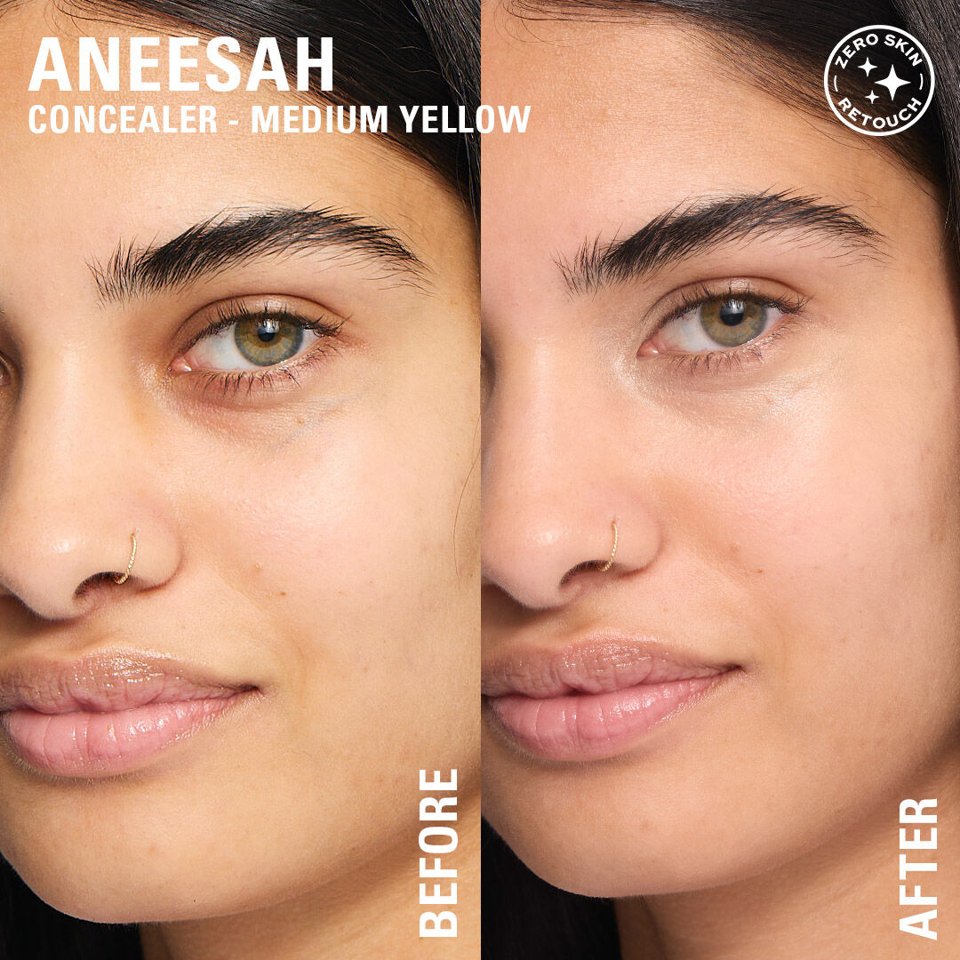 Revolution Skin Silk Radiant Serum Under Eye Brightener & Concealer Medium Yellow