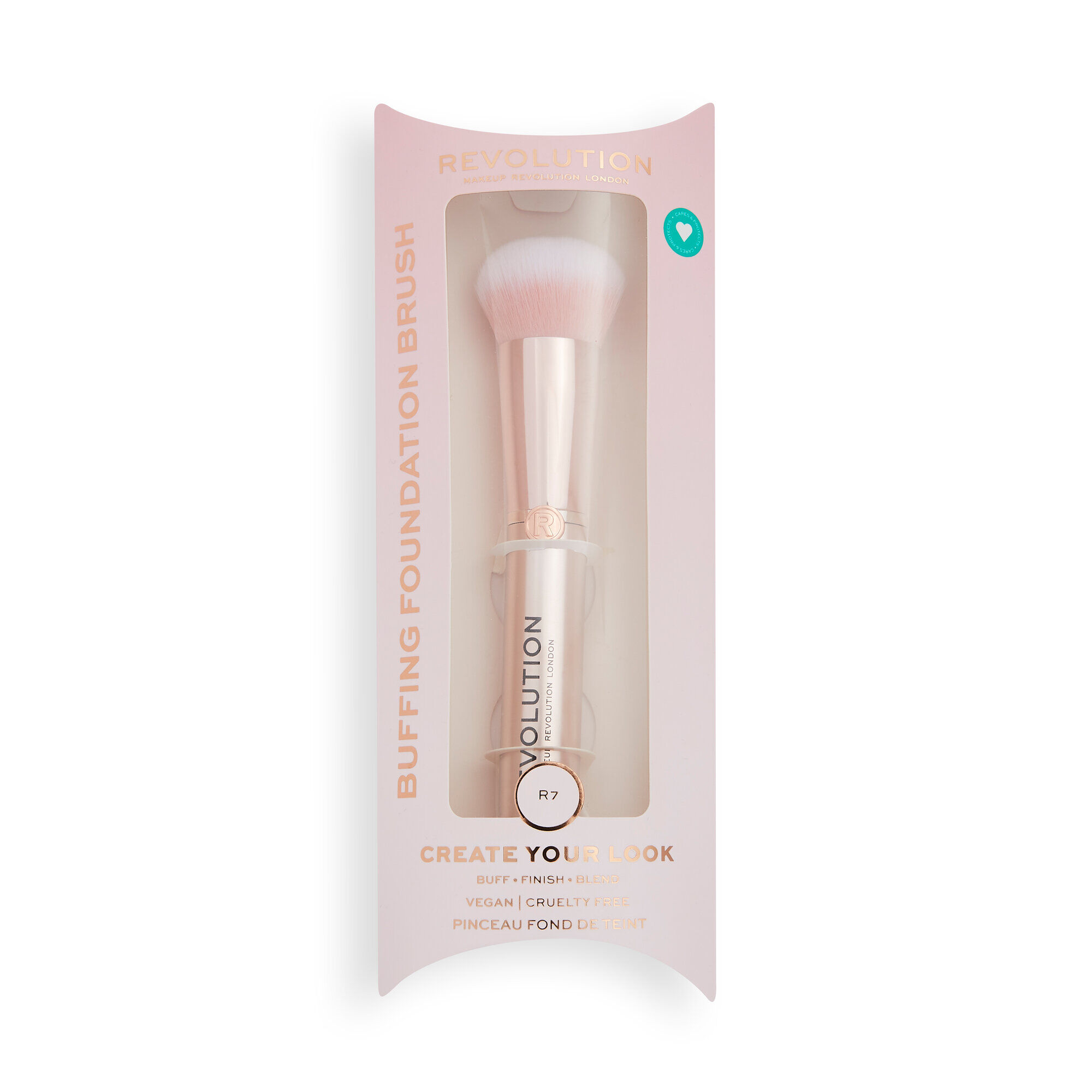 Makeup Revolution Create Buffing Foundation Brush R7
