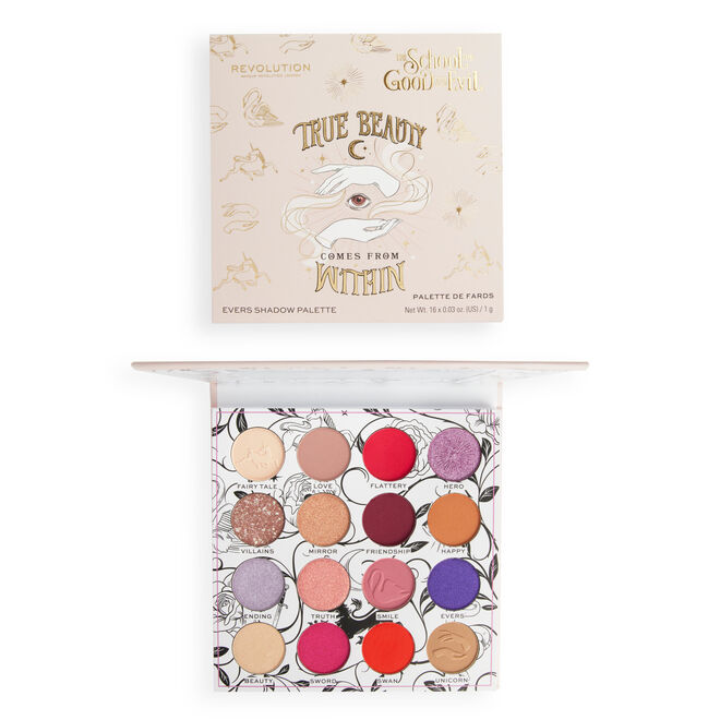 The School For Good & Evil x Makeup Revolution Evers Eyeshadow Palette