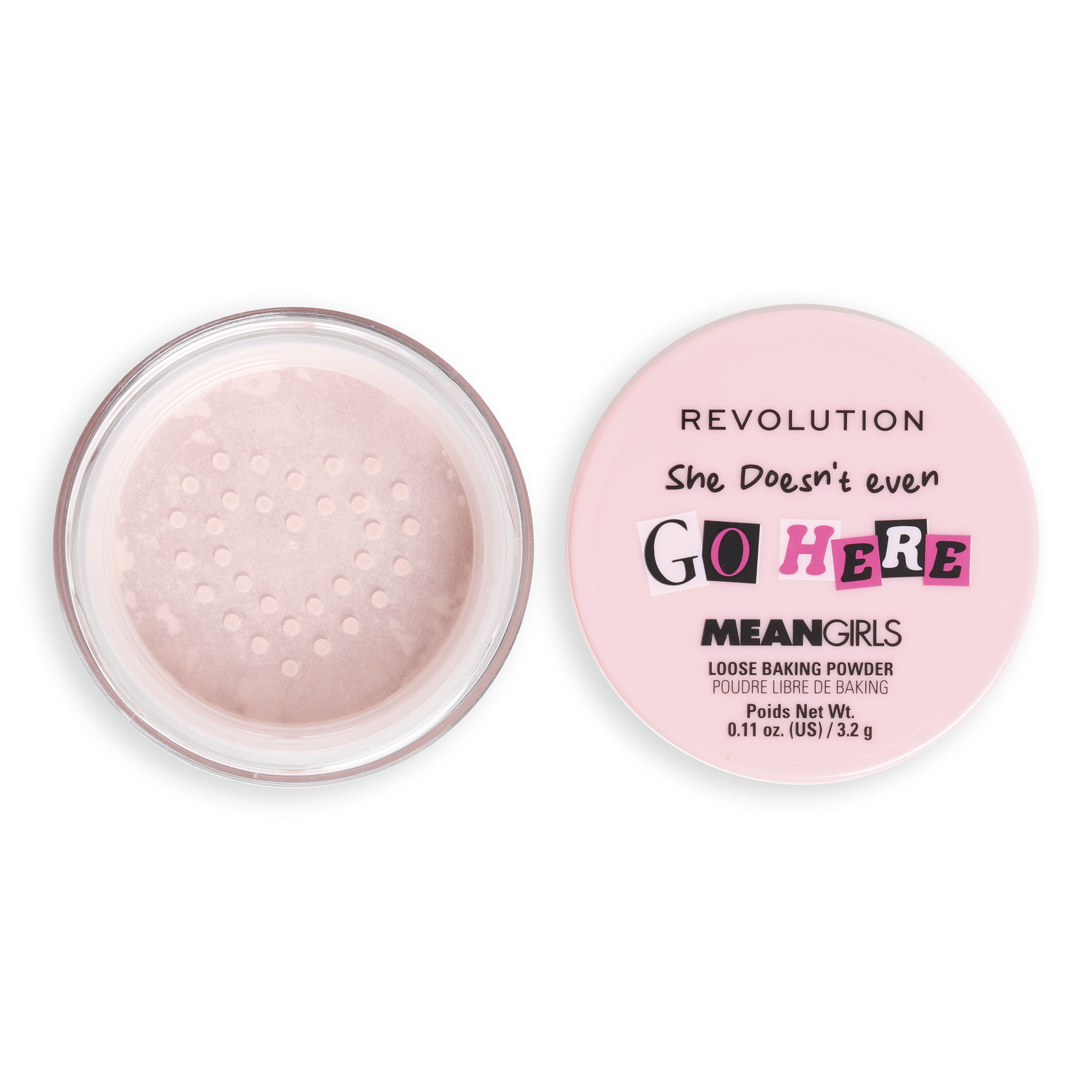 Mean Girls x Revolution Cherry Pink Loose Powder