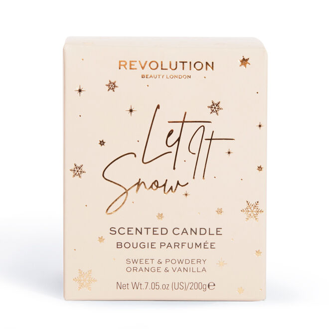 Revolution Home Let It Snow Scented Candle
