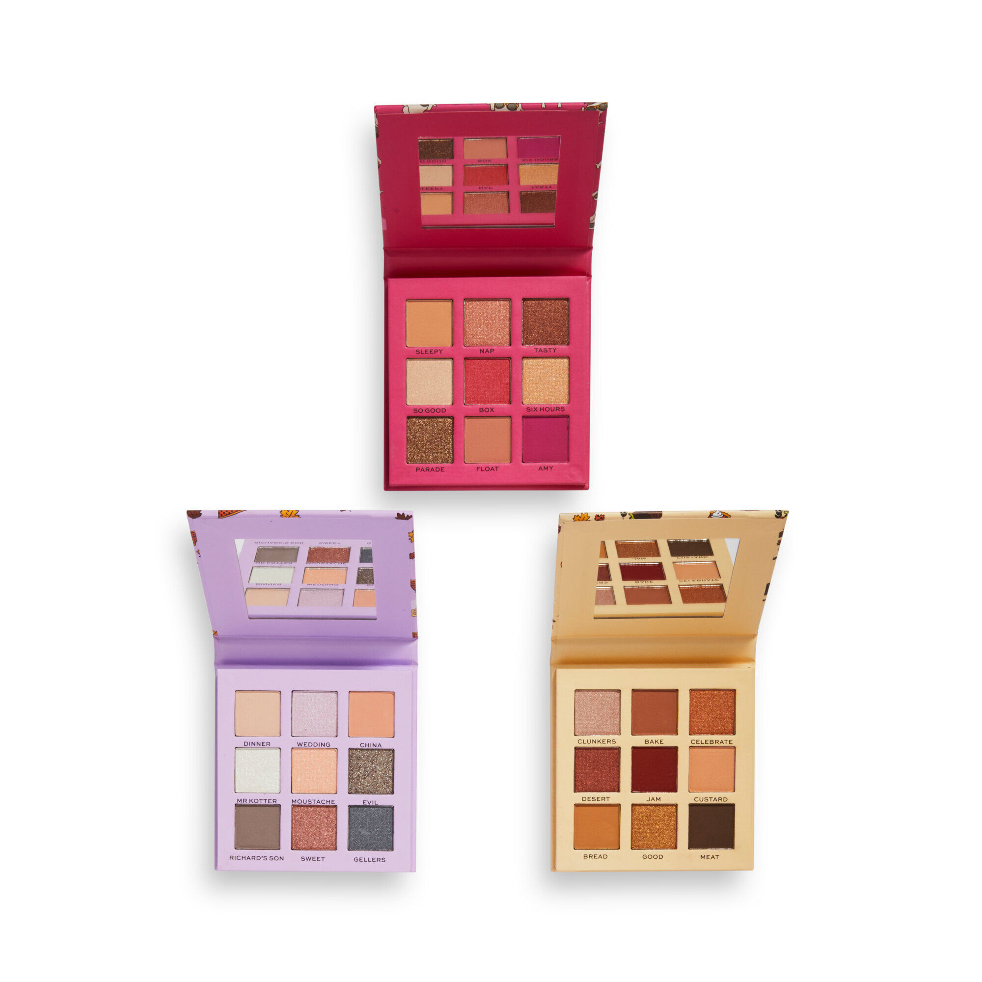 Friends X Makeup Revolution The One With All The Thanks Giving&rsquo;s Eyeshadow Palette Set