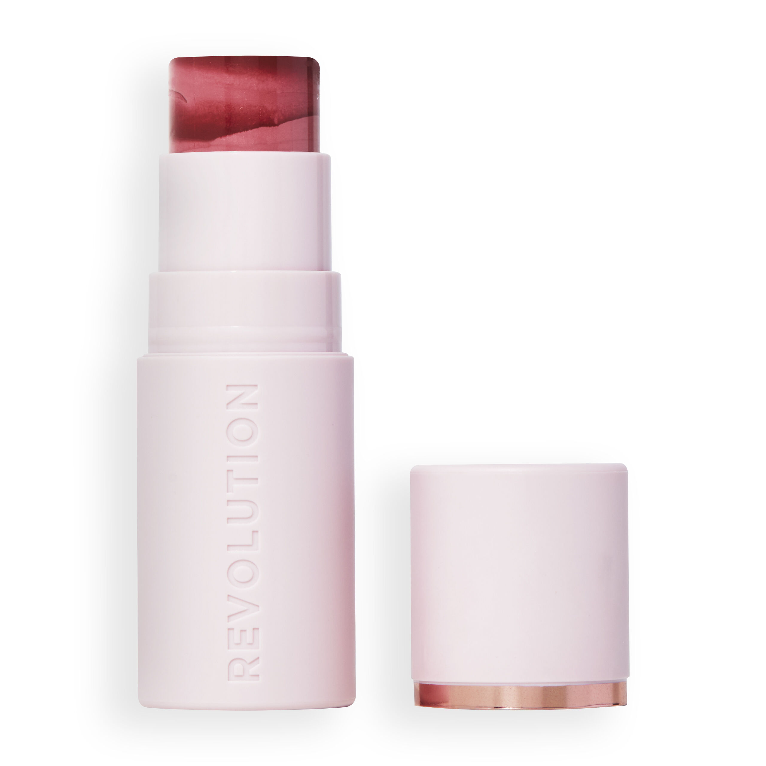 Revolution Skin Silk Marble Blush Stick Sundown Spice