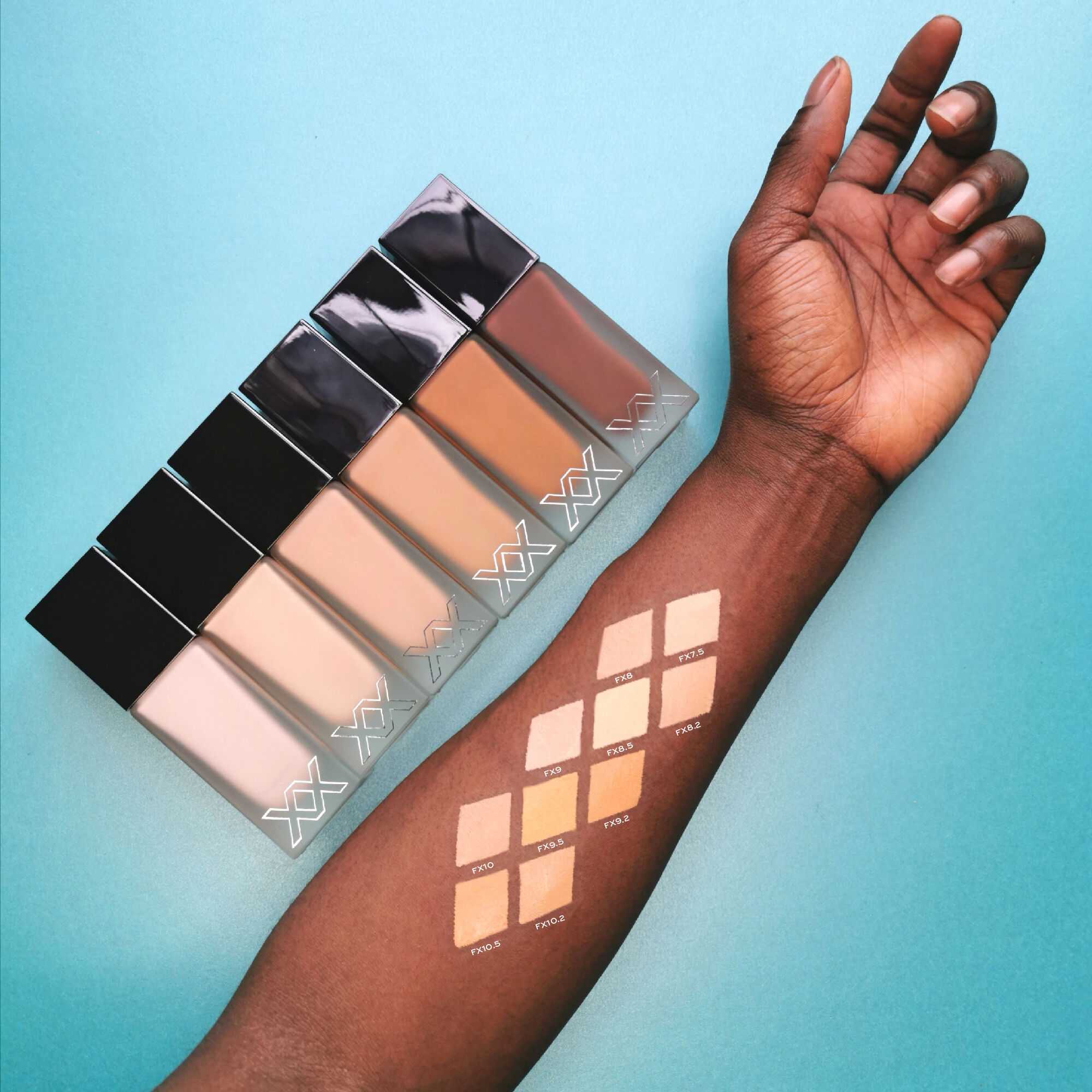 XX Revolution Liquid Skin FauXXdation Double FiXX Foundation