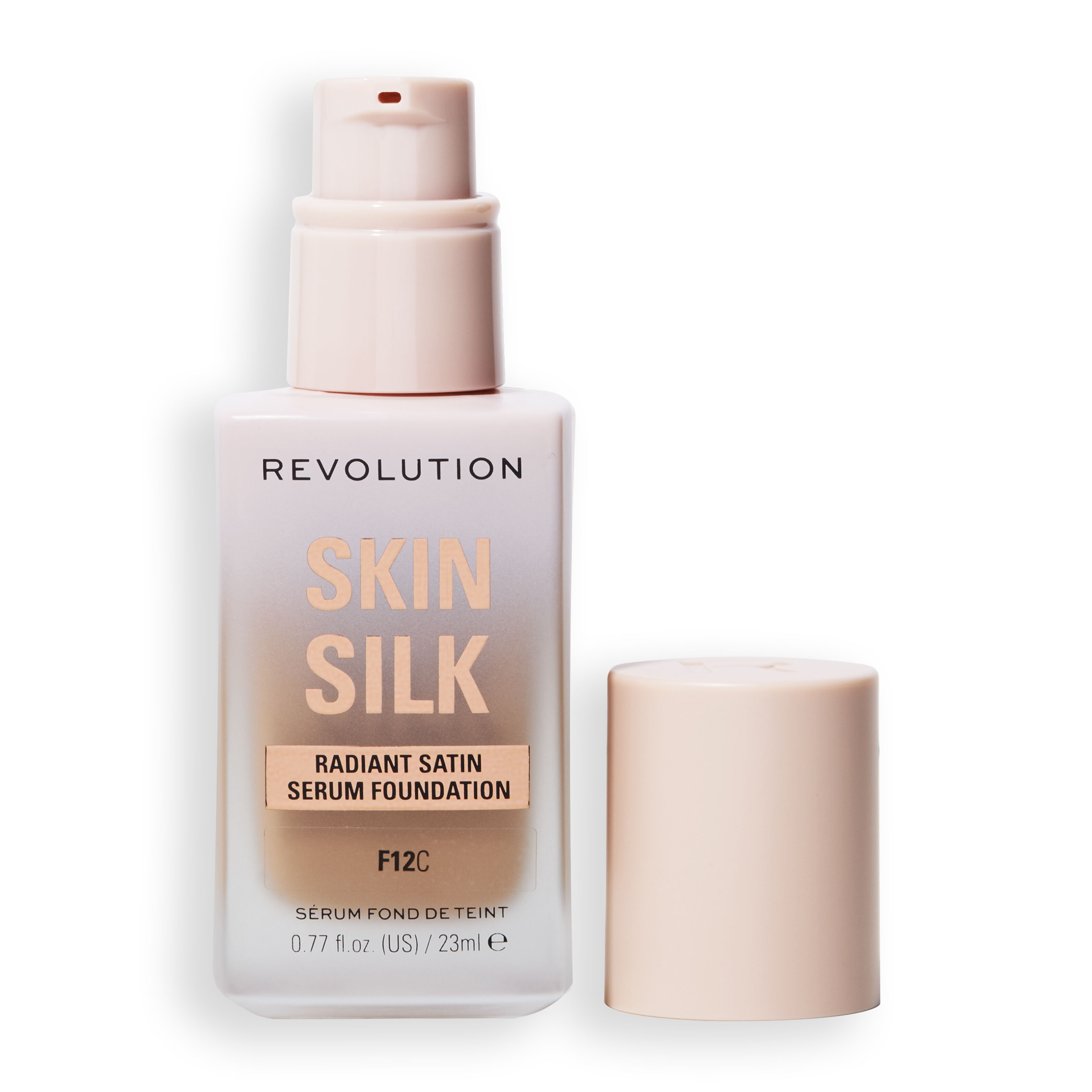 Revolution Skin Silk Radiant Satin Serum Foundation F12C