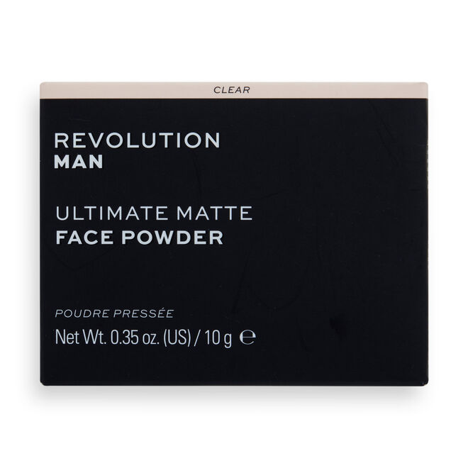 Revolution Man Mattifying Powder Clear