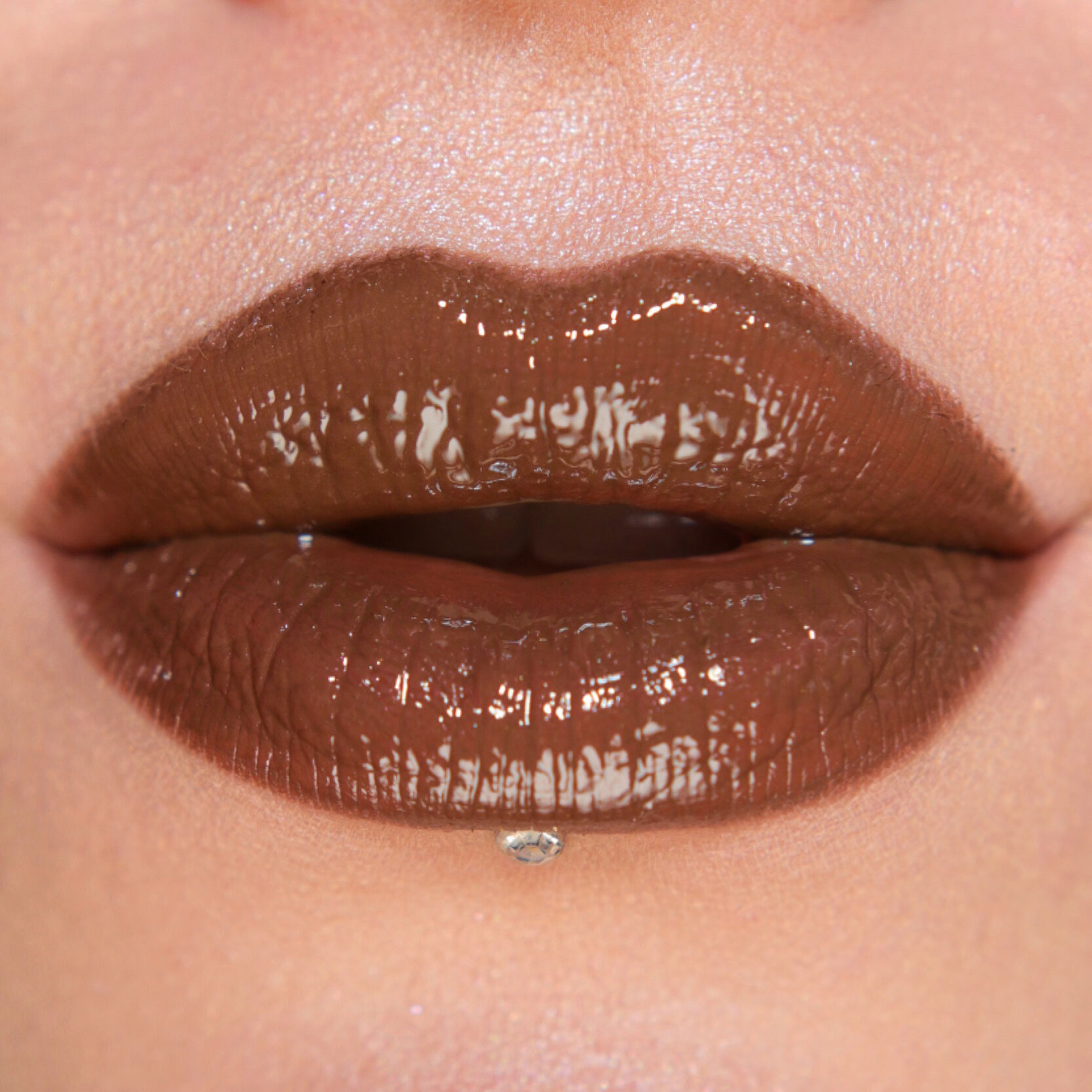 Makeup Revolution Lip Shape Kit Brown Nude