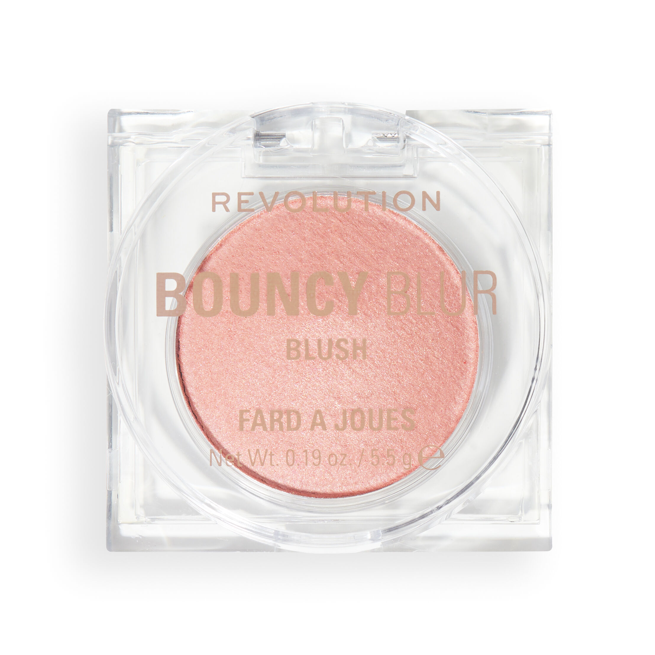 Revolution Bouncy Blur Blush Light As A Cloud Peachy Pink