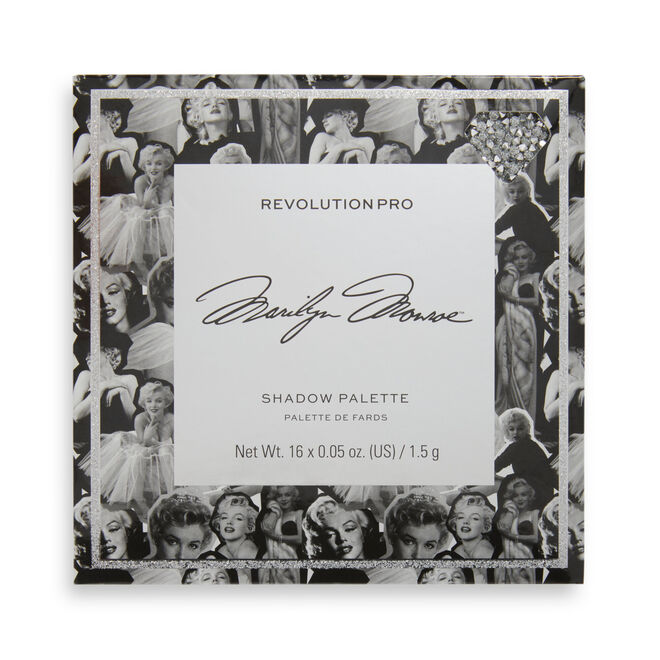 Revolution Pro X Marilyn Monroe Ultimate Eyeshadow Palette Diamonds