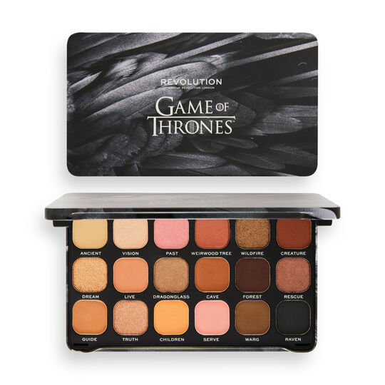 Revolution X Game of Thrones 3 Eyed Raven Forever Flawless Shadow Palette