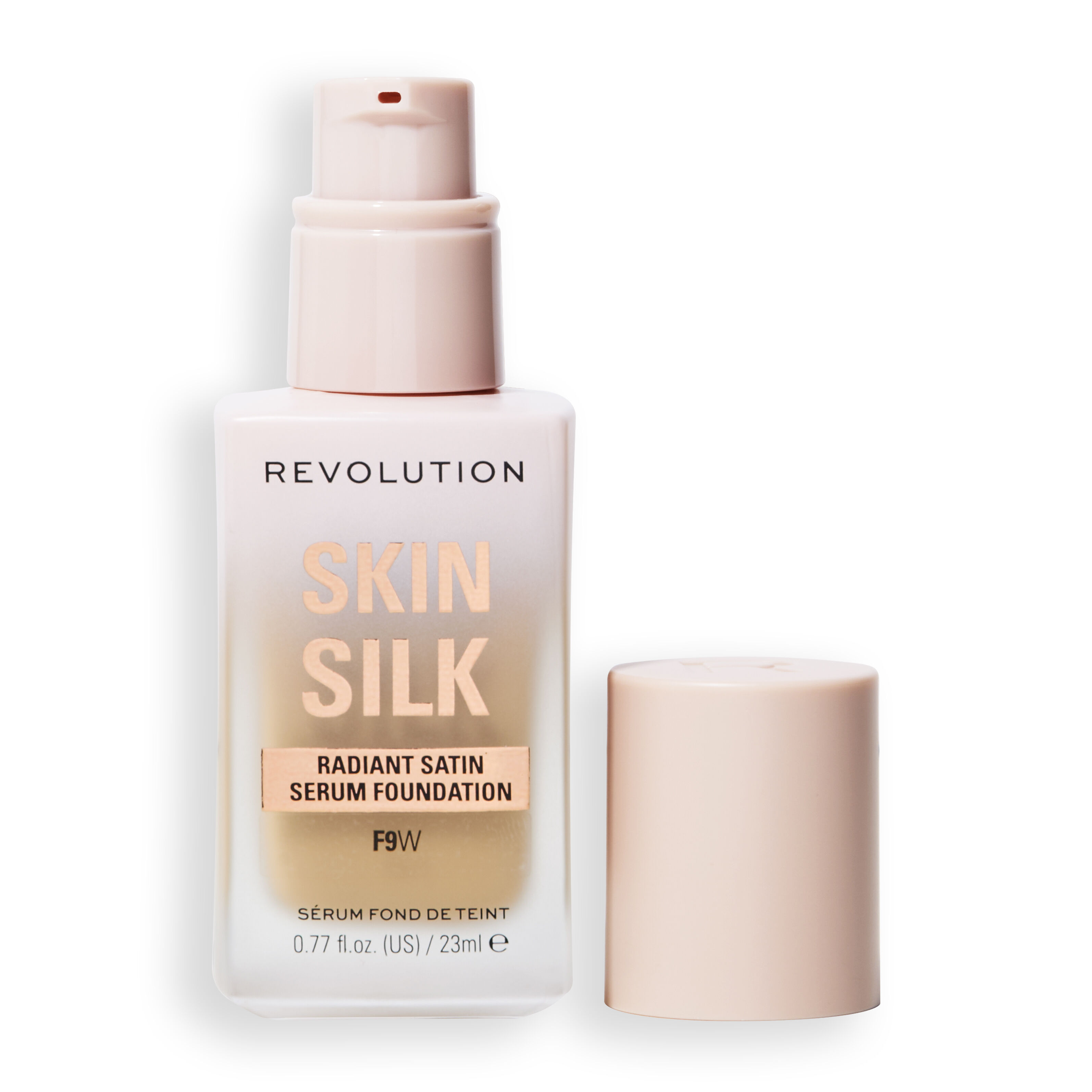 Revolution Skin Silk Radiant Satin Serum Foundation F9W