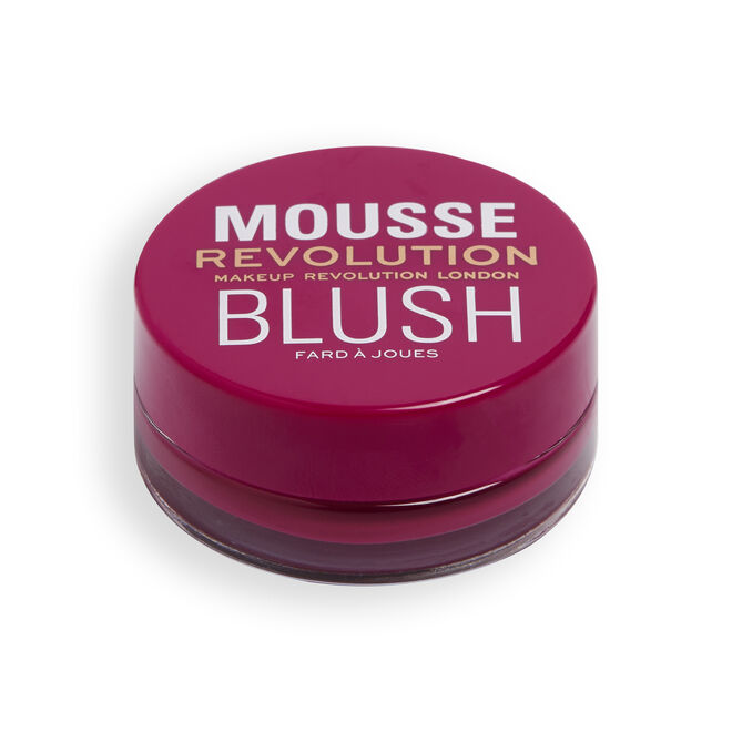 Makeup Revolution Mousse Blusher Passion Deep Pink