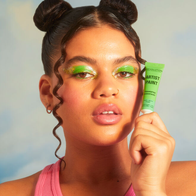 Makeup Revolution Artist Collection Artist Face & Body Paint Green