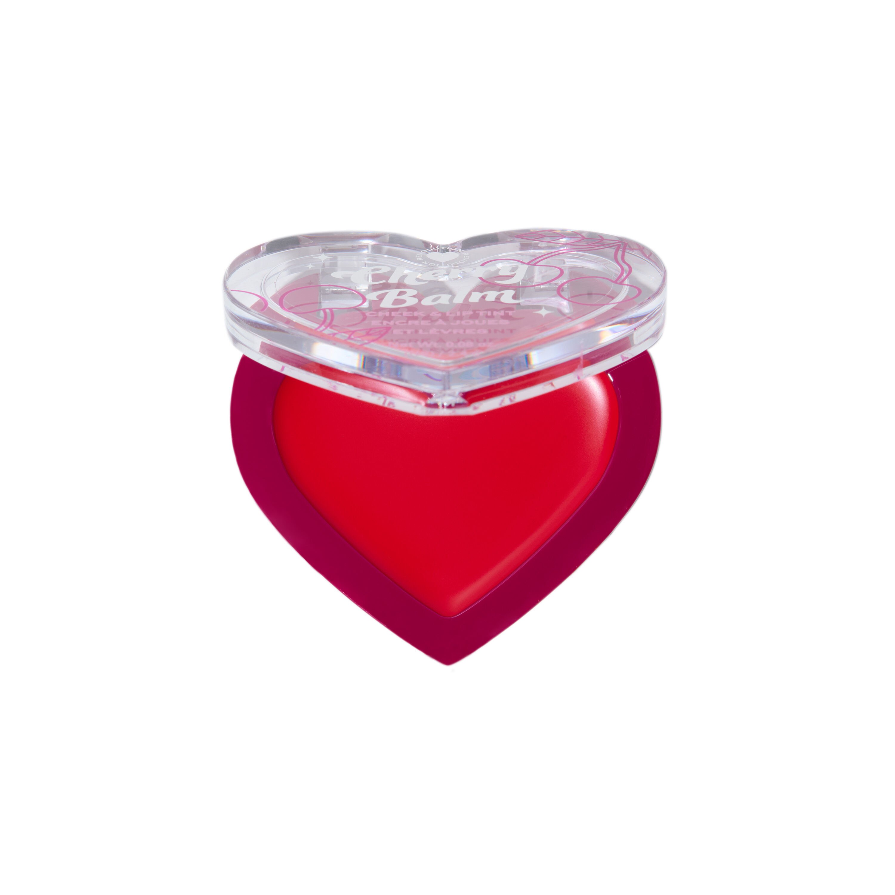 I Heart Revolution Midnight Cherry Balm Cheek &amp; Lip Blush Red Glac&eacute;