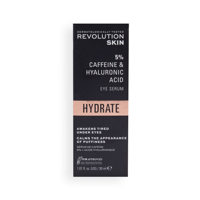 Revolution Skincare 5% Caffeine and Hyaluronic Acid Revitalising Under Eye Serum