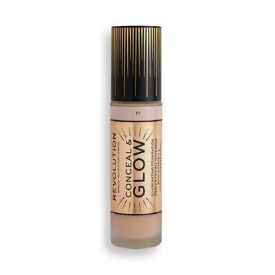 Makeup Revolution Conceal & Glow Foundation F1 (23ml)