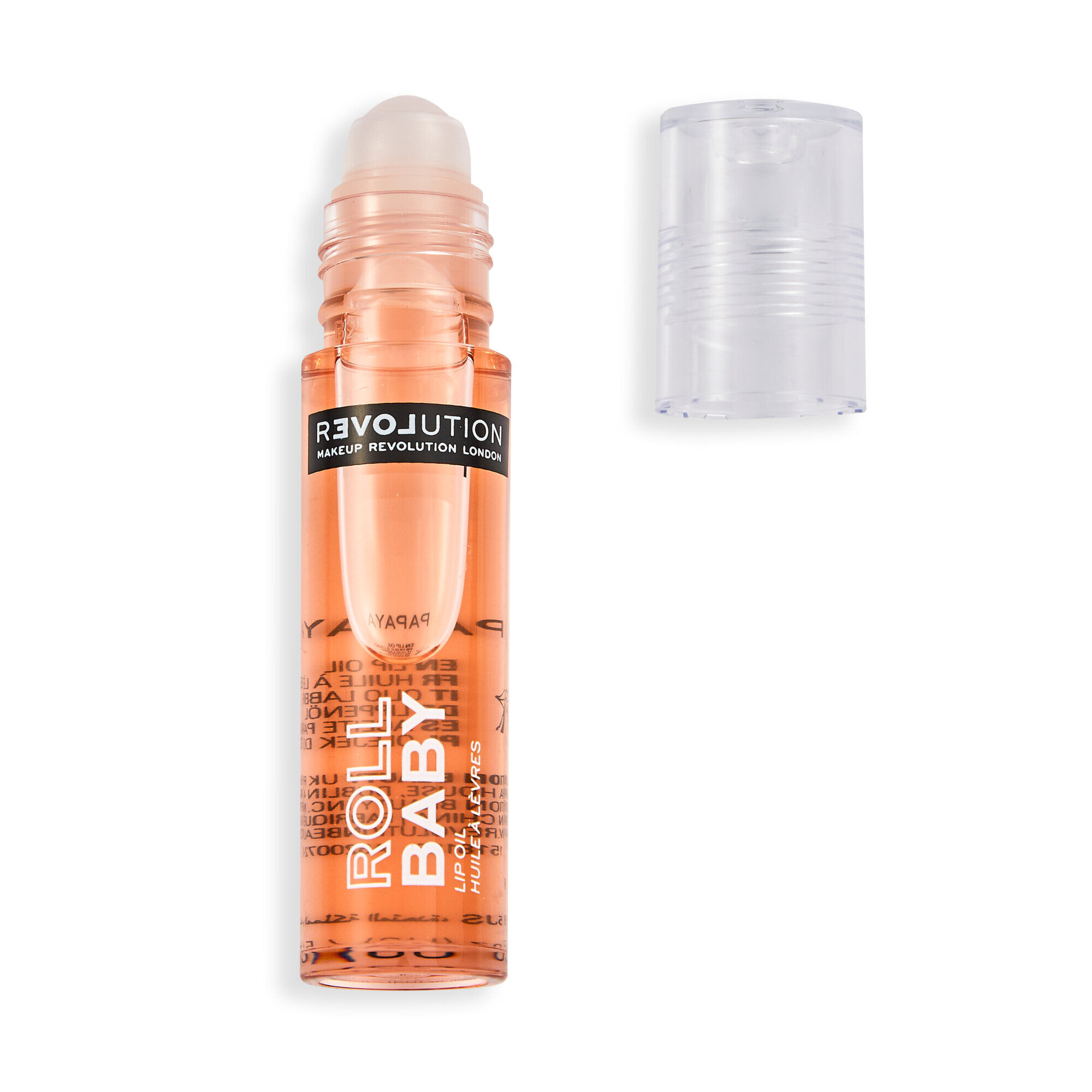 Relove by Revolution Roll Baby Lip Oil Papaya