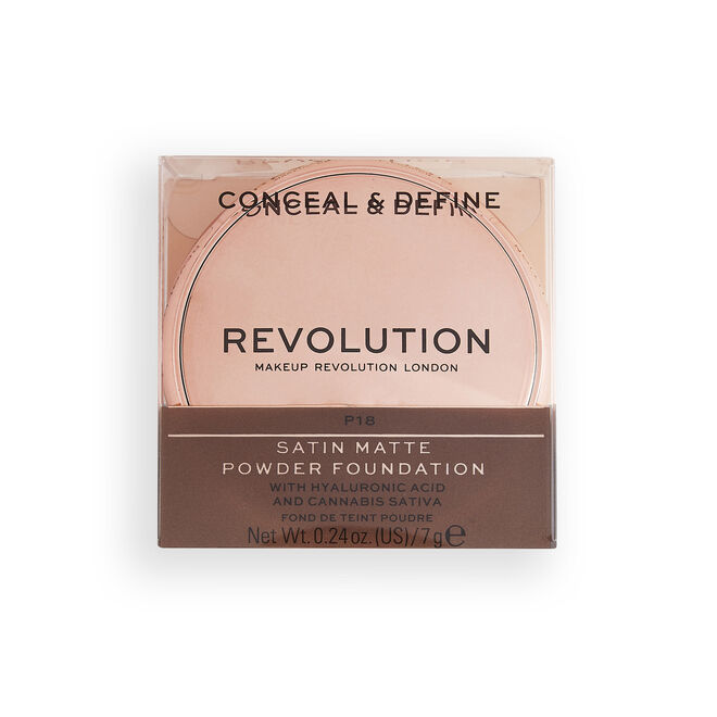 Makeup Revolution Conceal & Define Powder Foundation P18