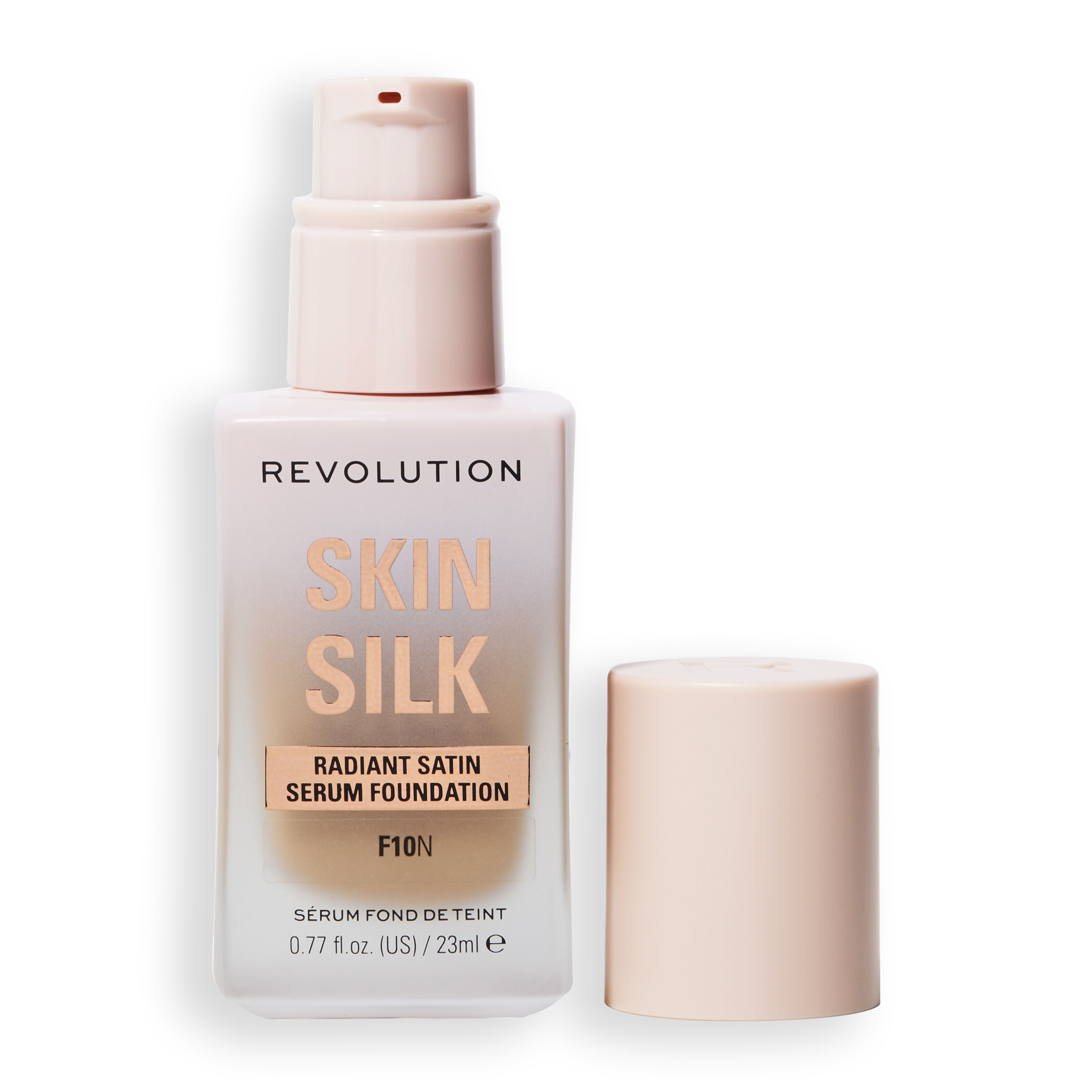 Revolution Skin Silk Radiant Satin Serum Foundation F10N