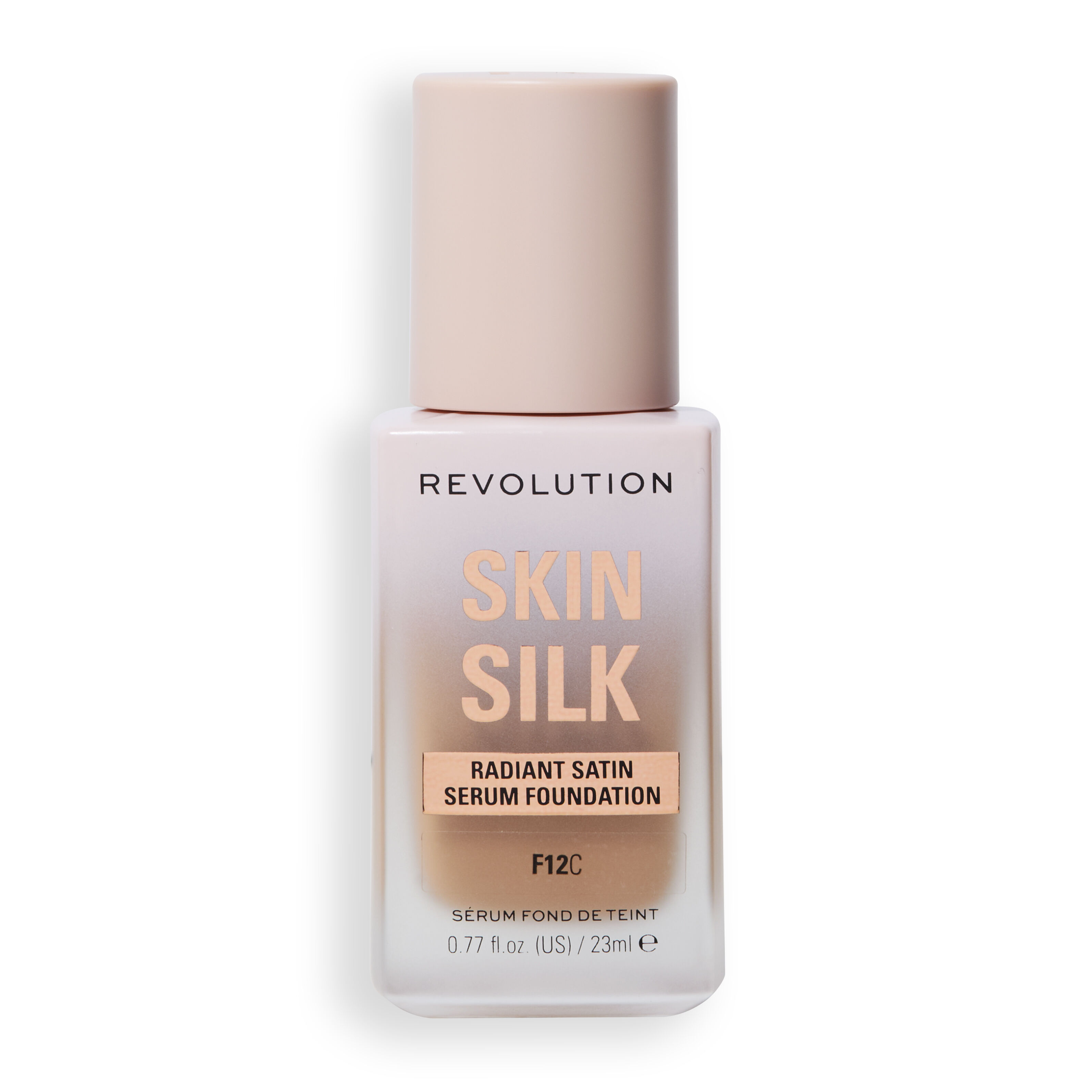 Revolution Skin Silk Radiant Satin Serum Foundation F12C