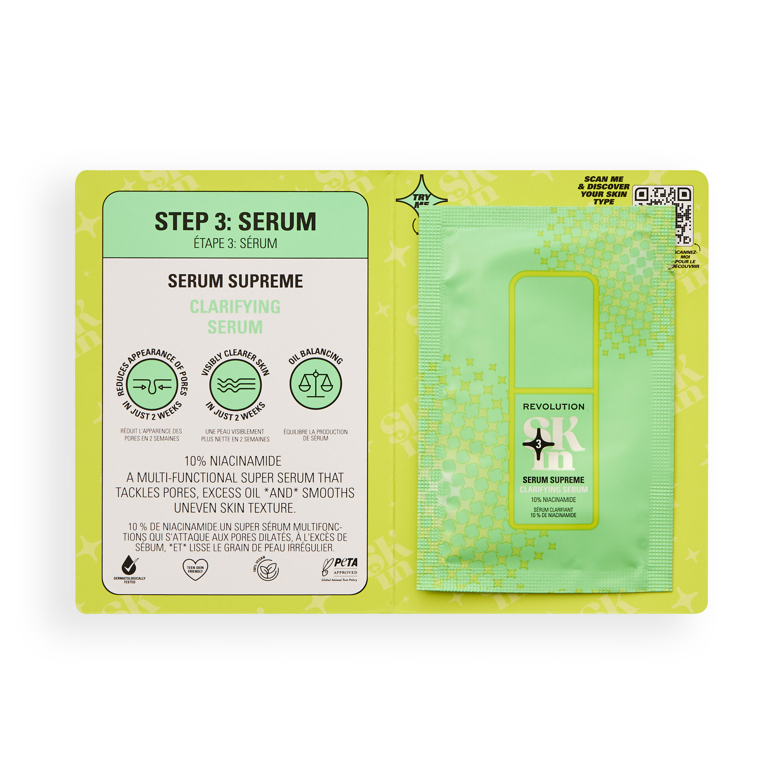 Revolution Skin Serum Supreme Clarifying Serum Sachet Sample