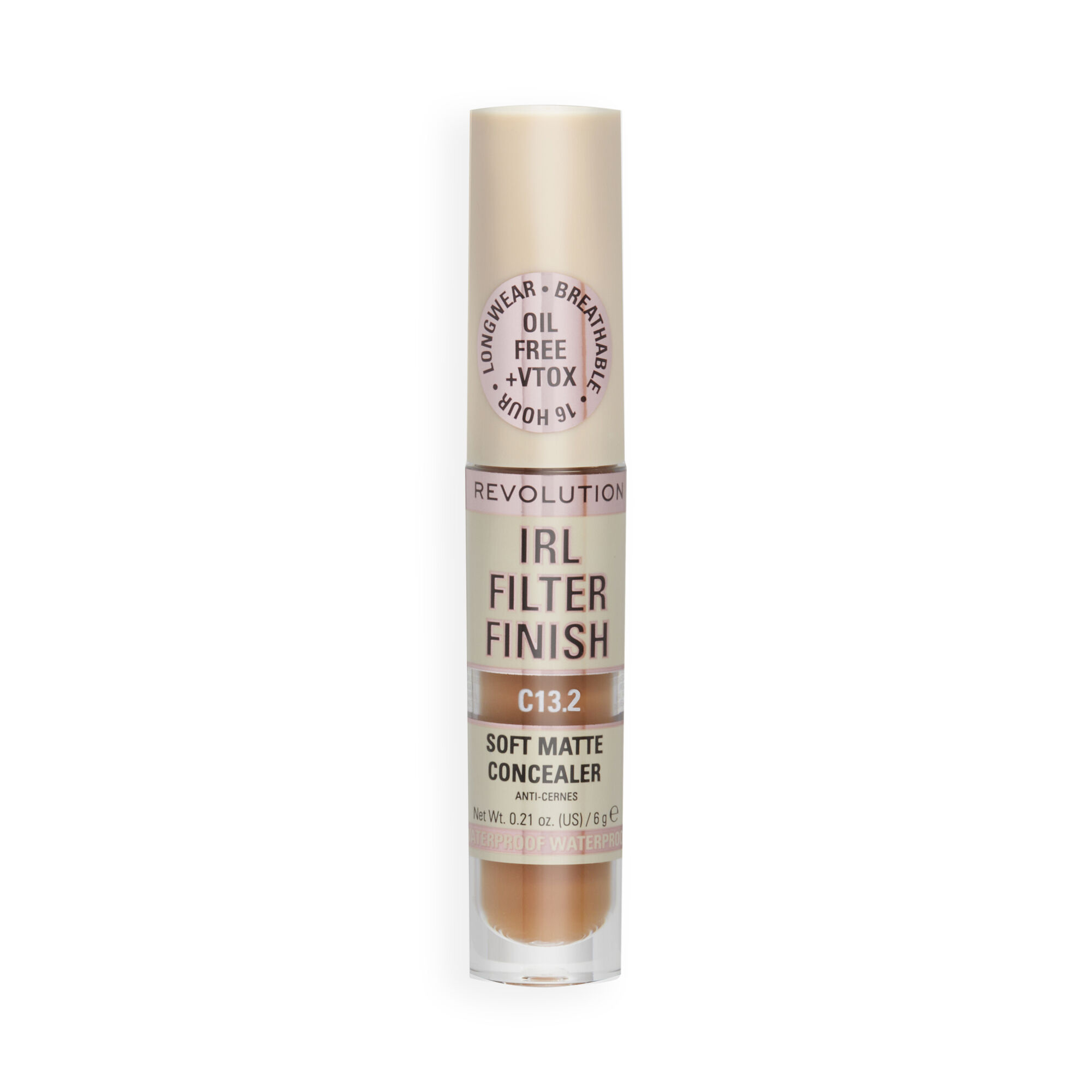 Revolution IRL Filter 16H Hydrating Full Coverage Concealer C13.2