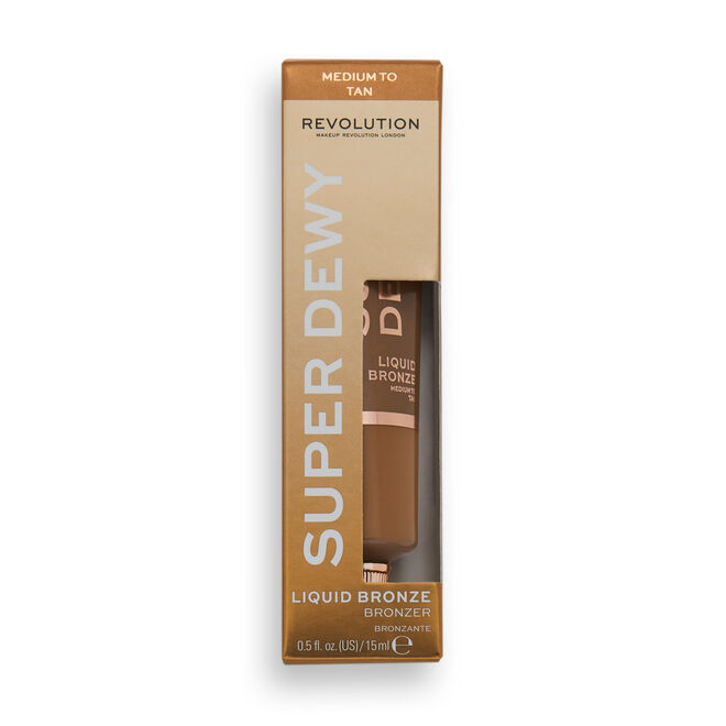 Makeup Revolution Superdewy Liquid Bronzer Medium to Tan