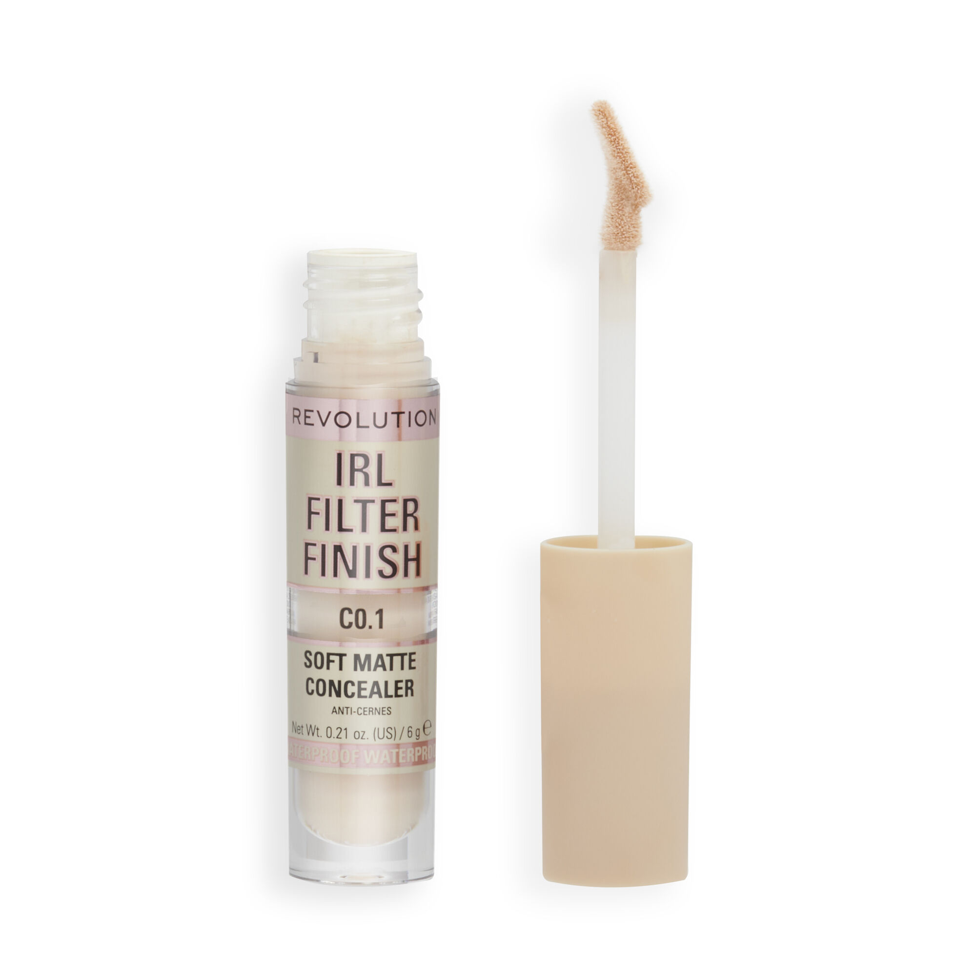 Revolution IRL Filter 16H Hydrating Full Coverage Concealer C0.1