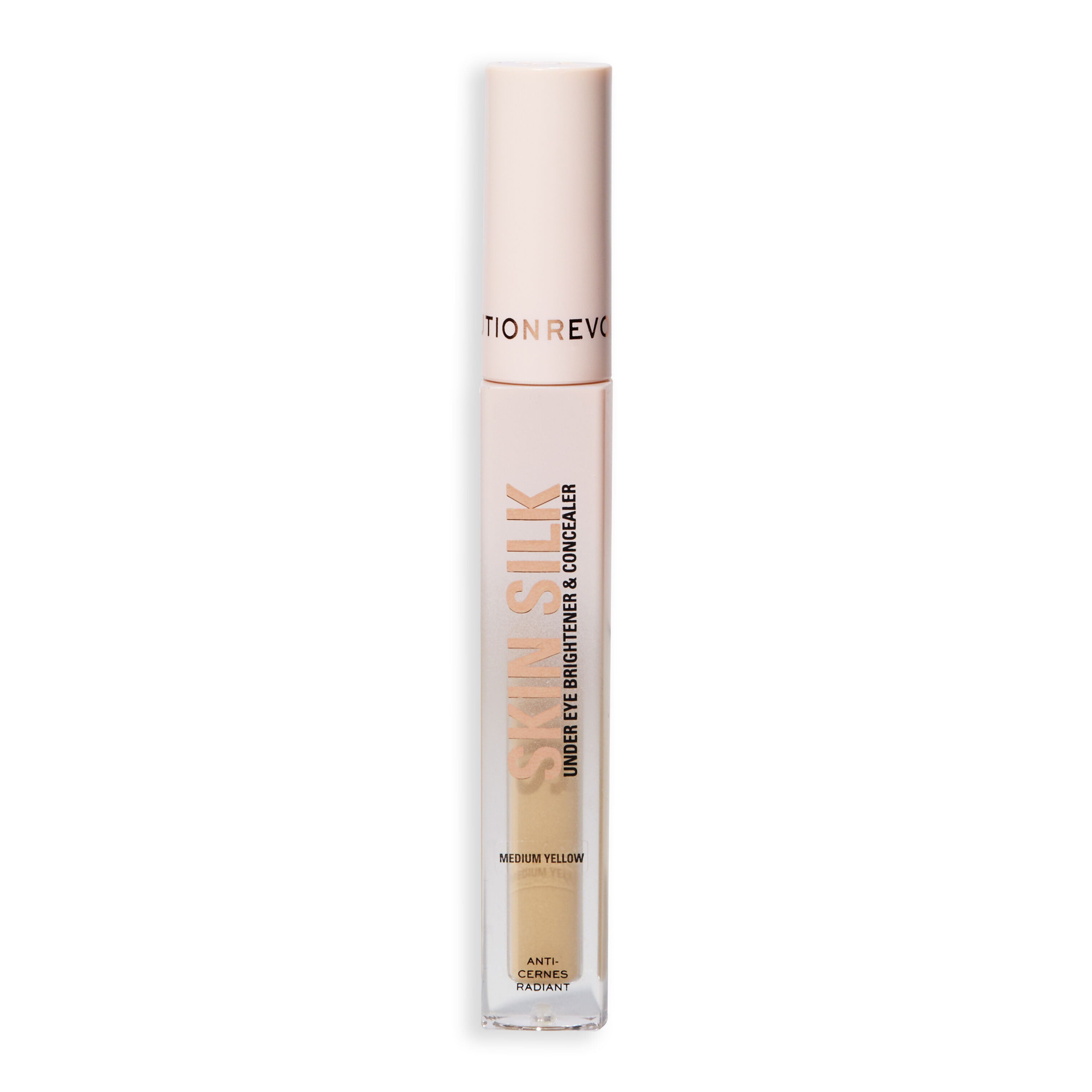 Revolution Skin Silk Radiant Serum Under Eye Brightener & Concealer Medium Yellow