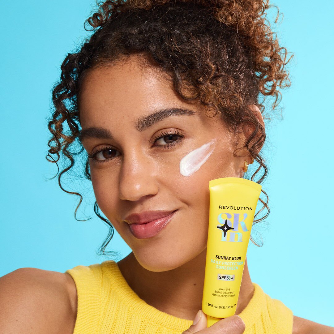 Revolution Skin Sunray Blur Daily Protection Sunscreen SPF 50+ with Niacinamide